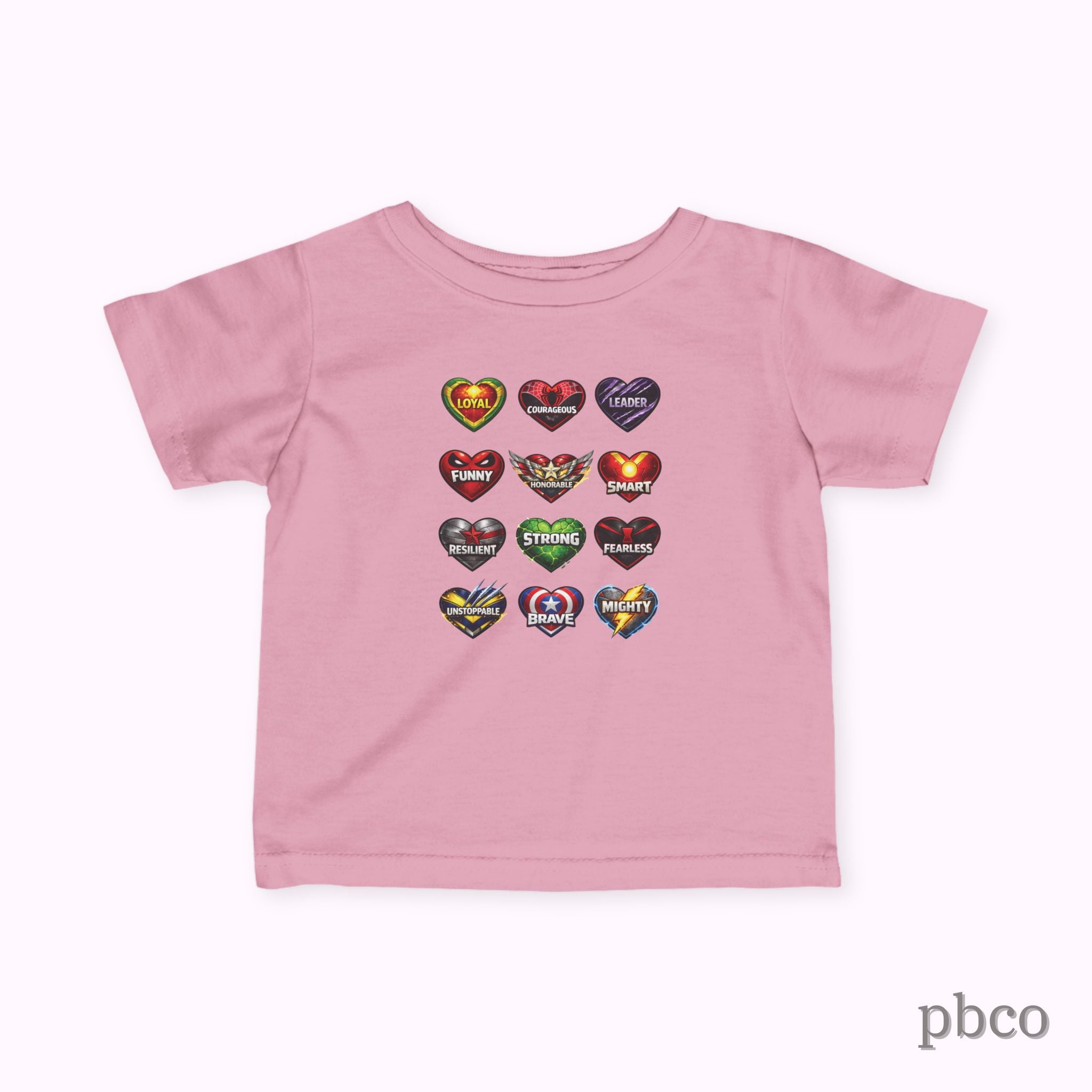 Superhero Love Toddler Tee