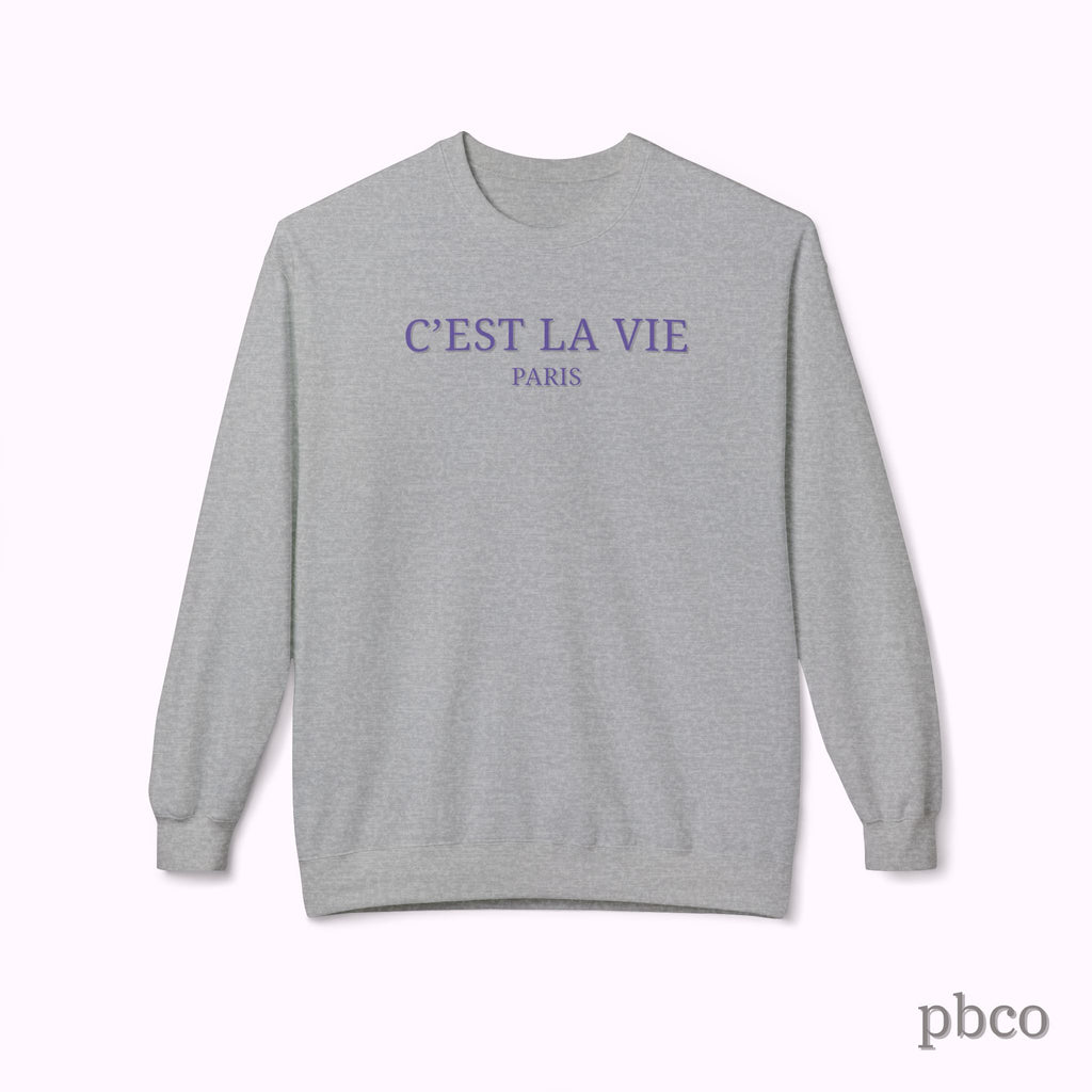 C'est La Vie Paris Crewneck Sweatshirt