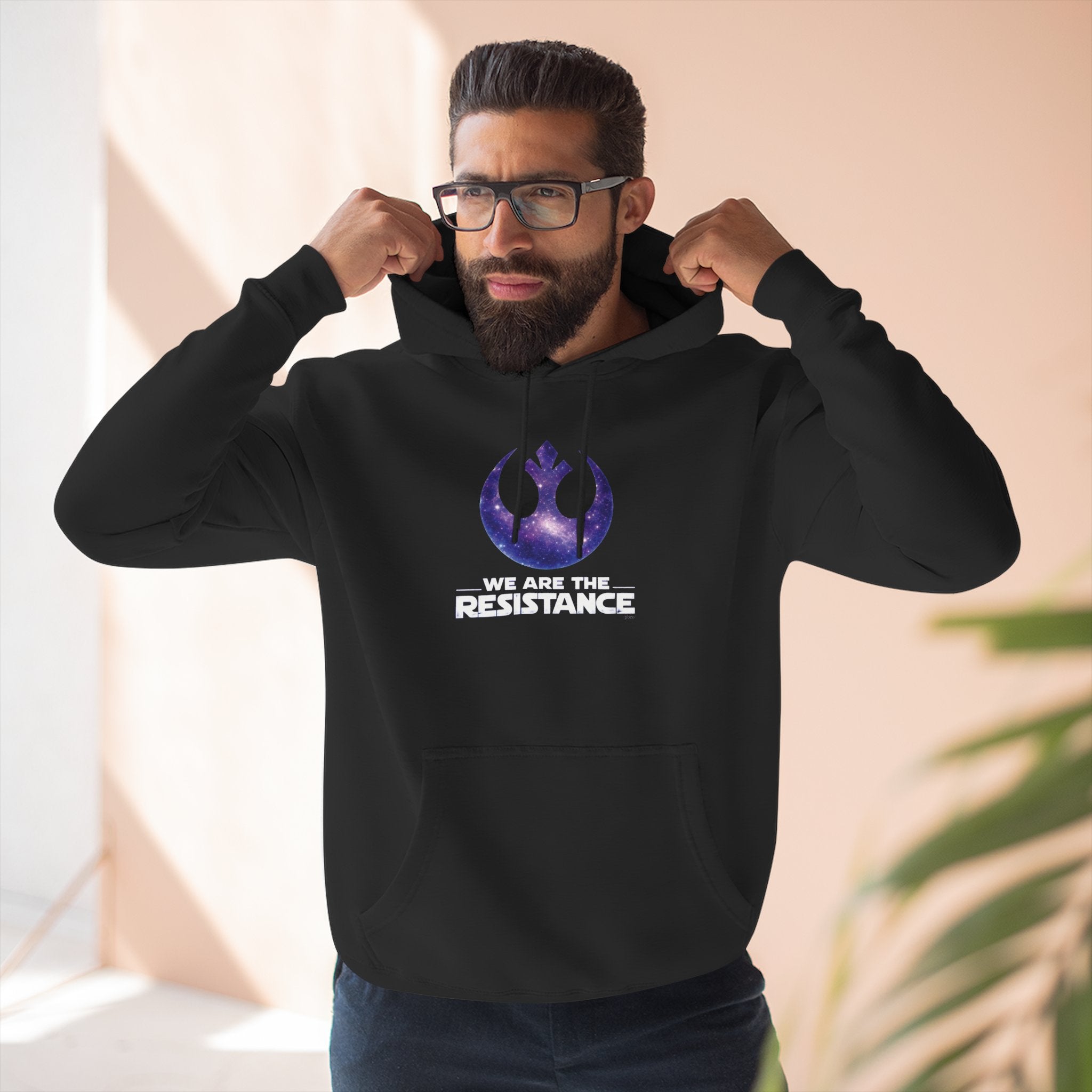 We Are The Resistance Fleece Hoodie