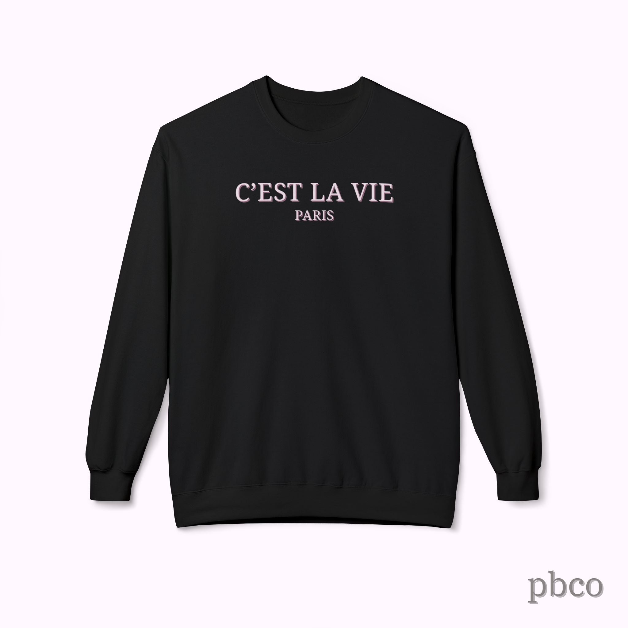 C'est La Vie Paris Crewneck Sweatshirt