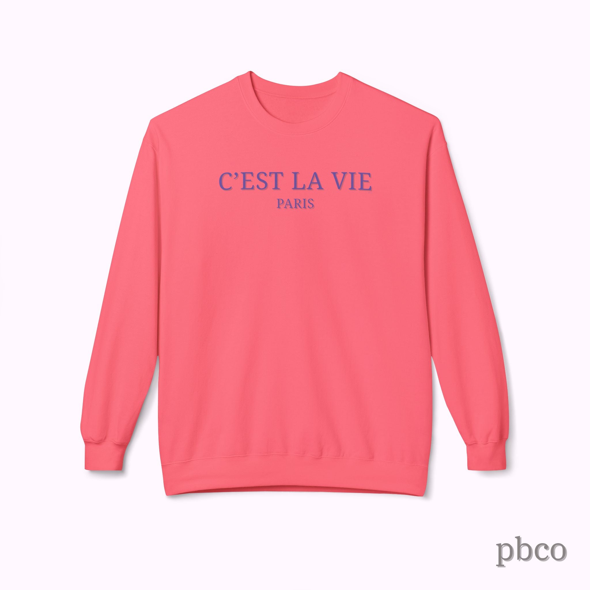 C'est La Vie Paris Crewneck Sweatshirt