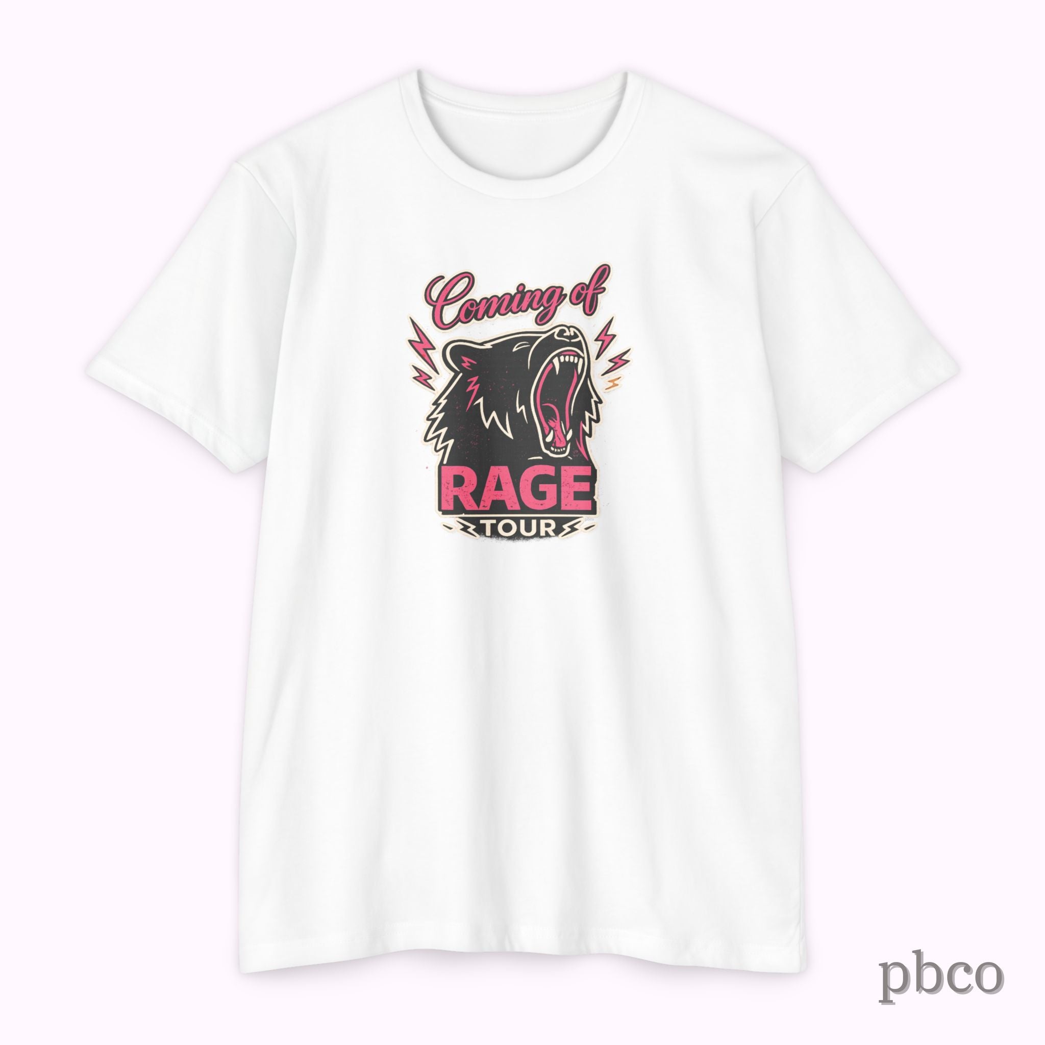 Rage Tour Graphic Unisex Tri-blend T‑Shirt