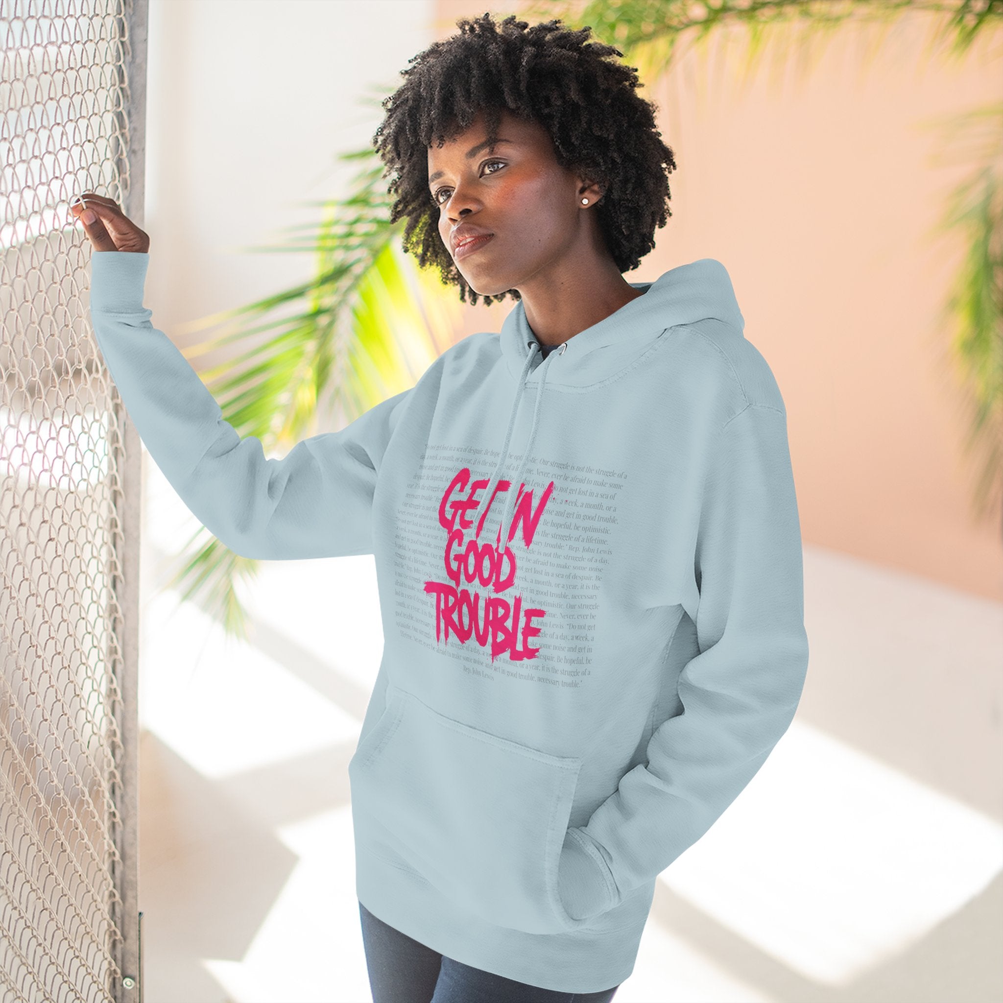 Get In Good Trouble Unisex Hoodie