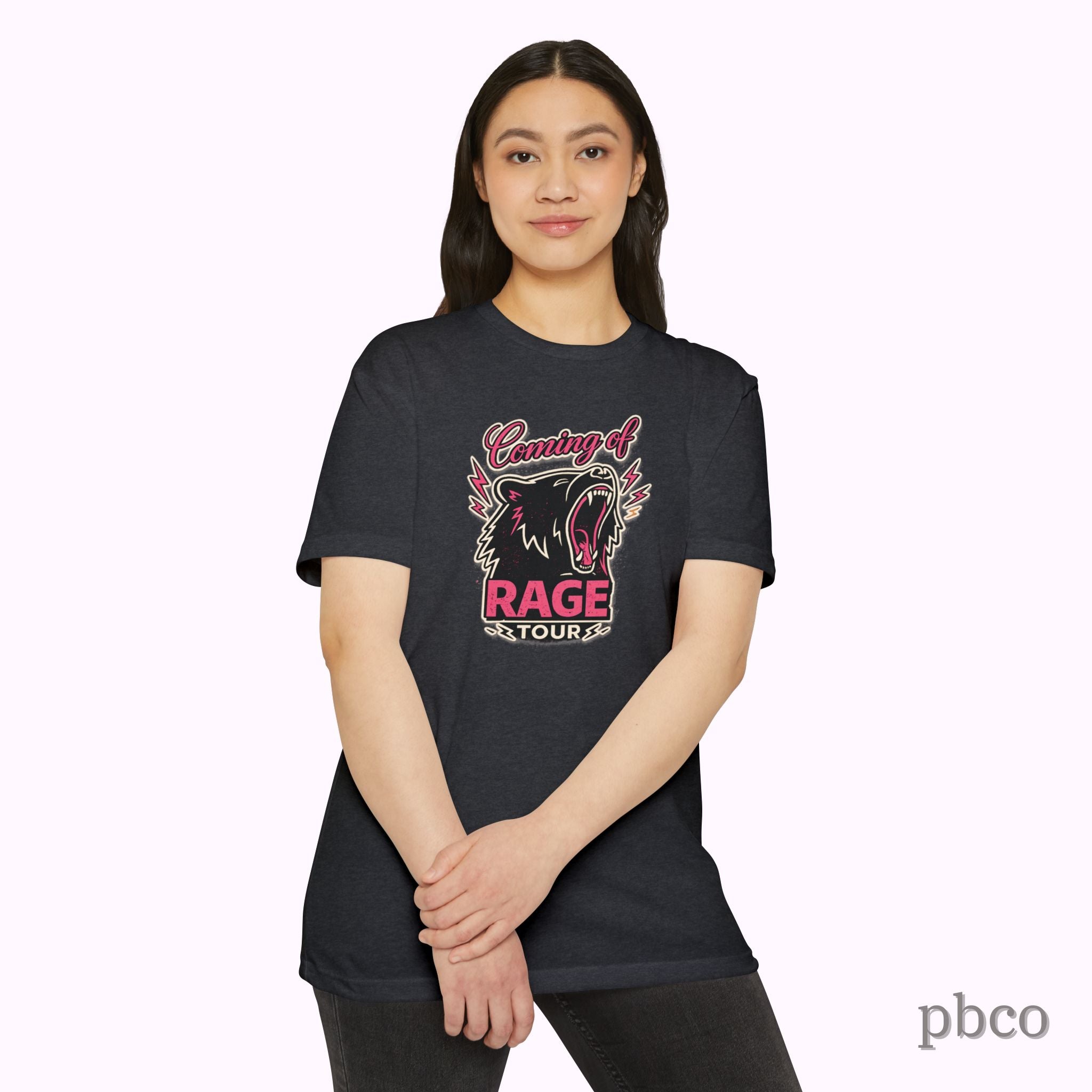 Rage Tour Graphic Unisex Tri-blend T‑Shirt