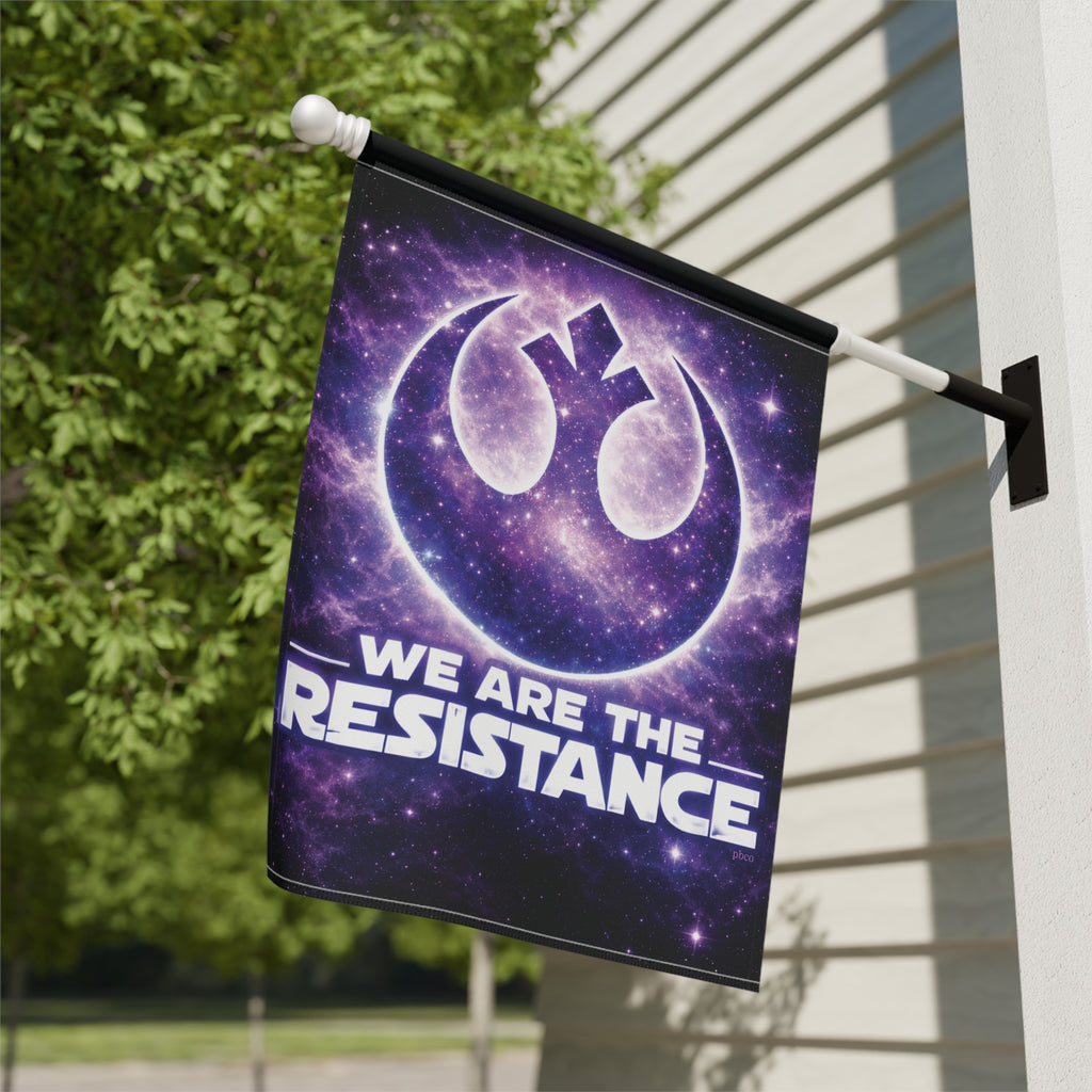 We Are The Resistance Garden Flag (Multiple Sizes)