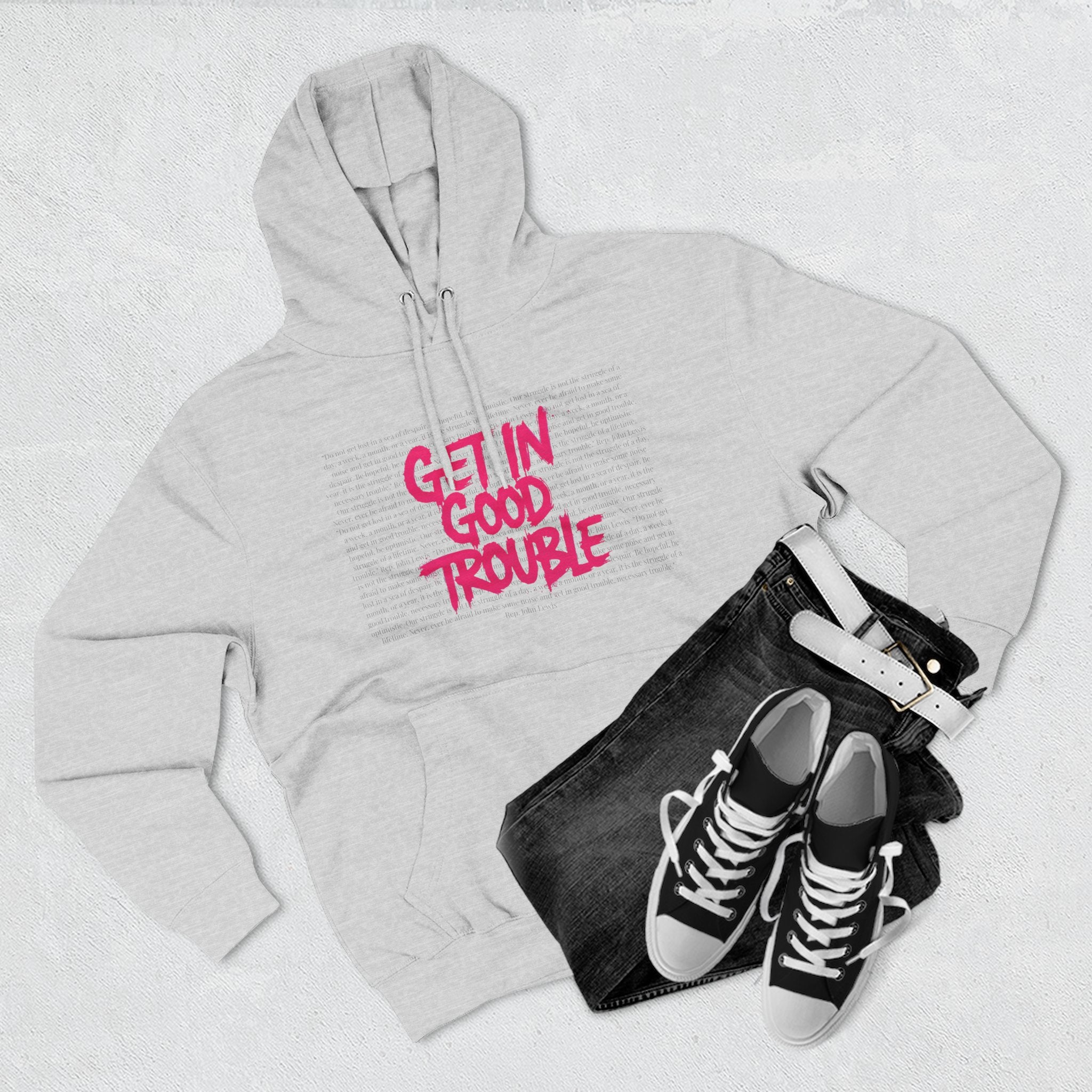 Get In Good Trouble Unisex Hoodie