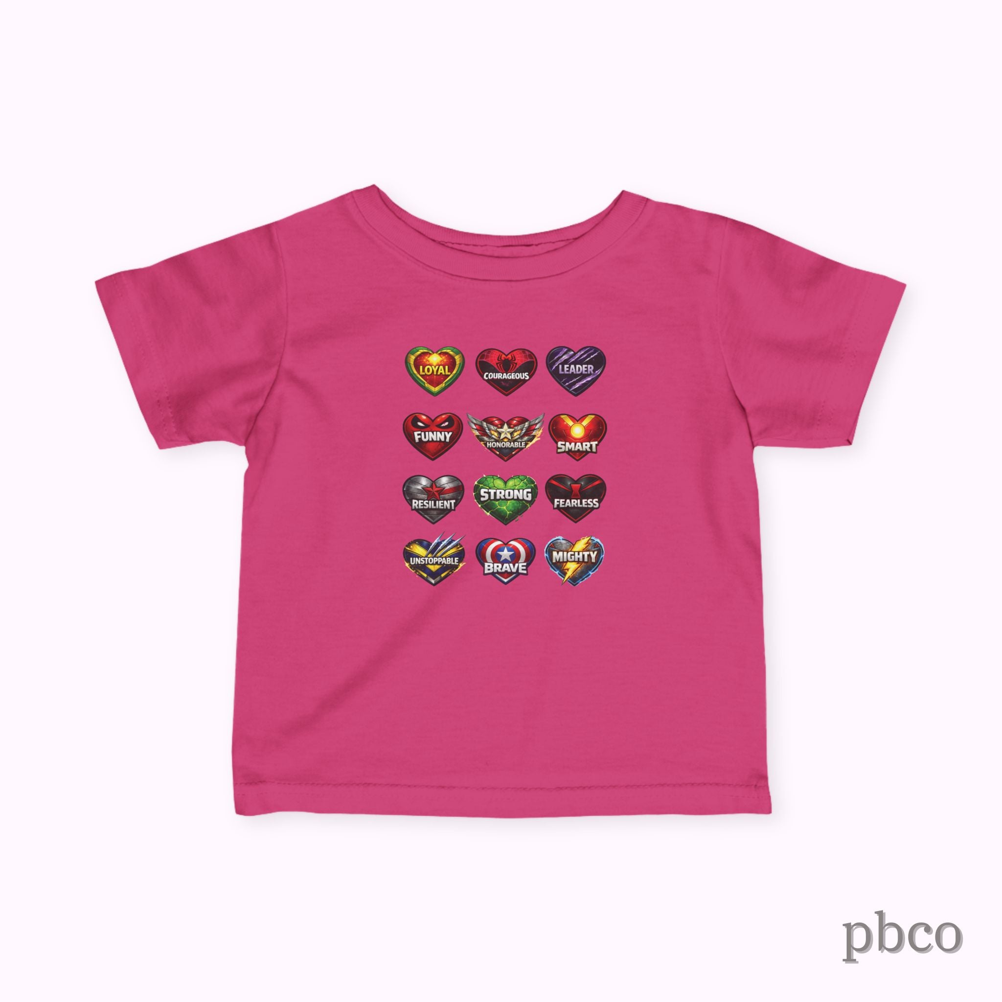Superhero Love Toddler Tee