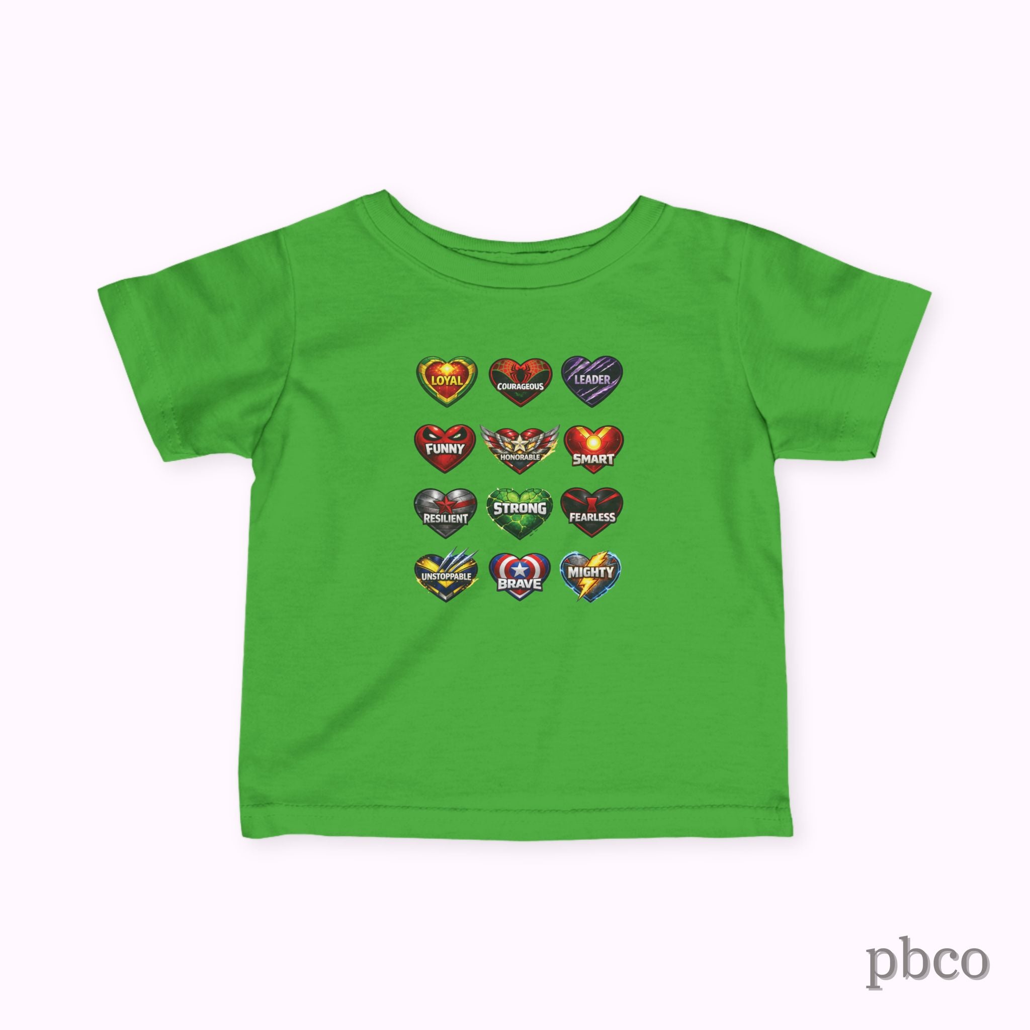 Superhero Love Toddler Tee