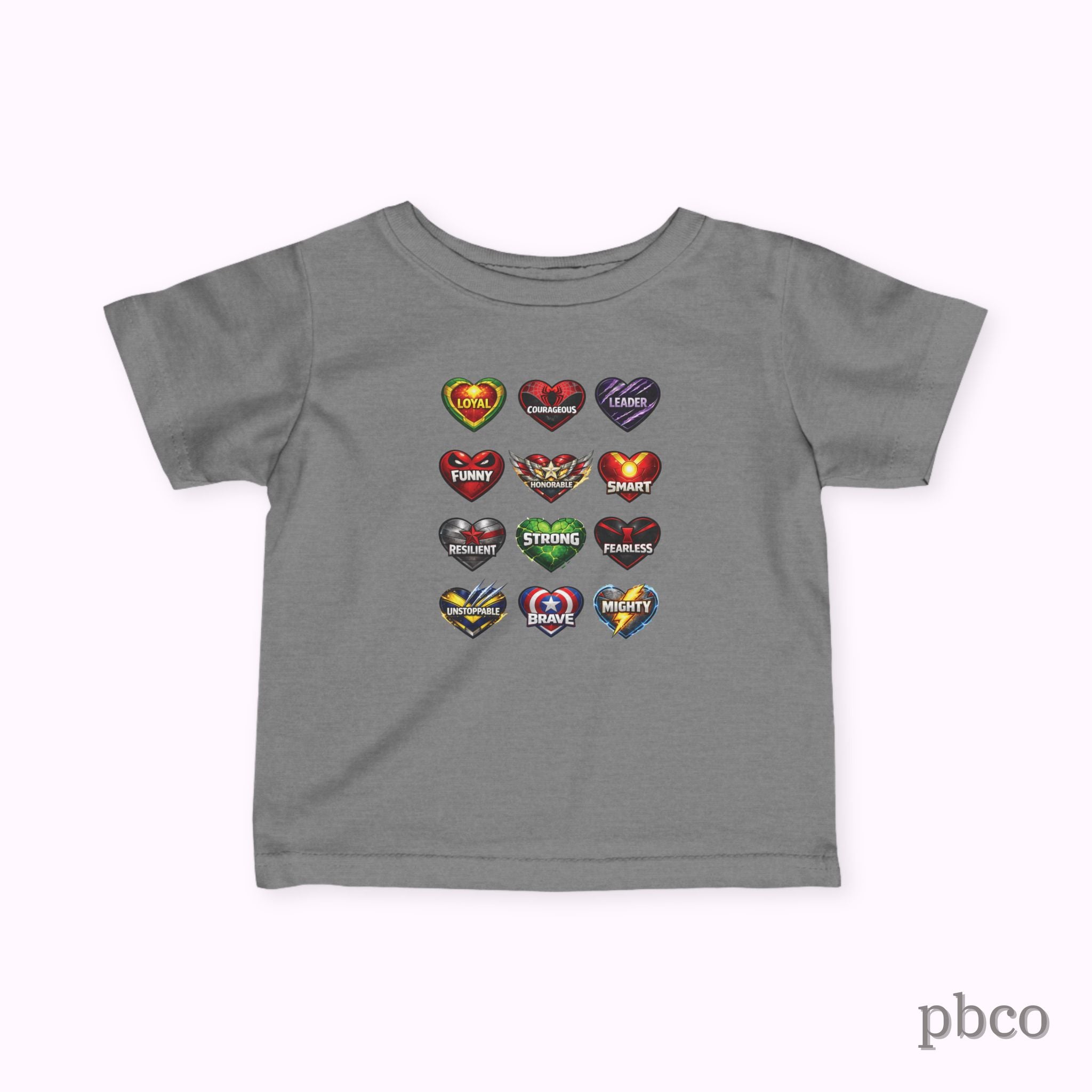 Superhero Love Toddler Tee