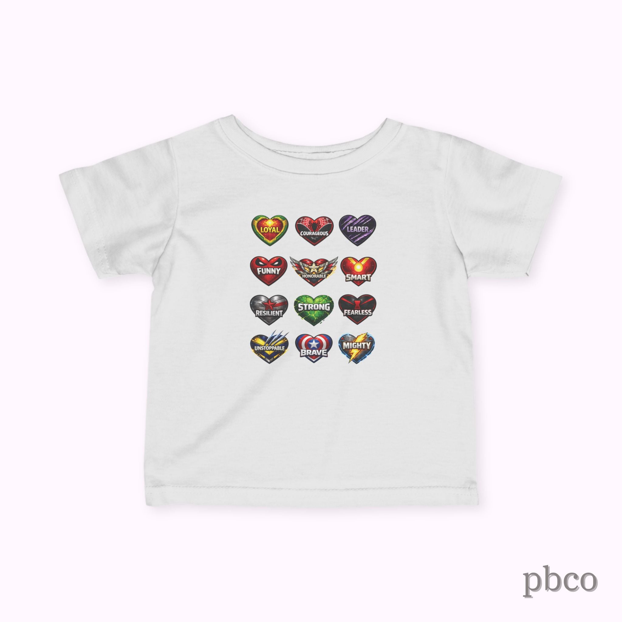 Superhero Love Toddler Tee