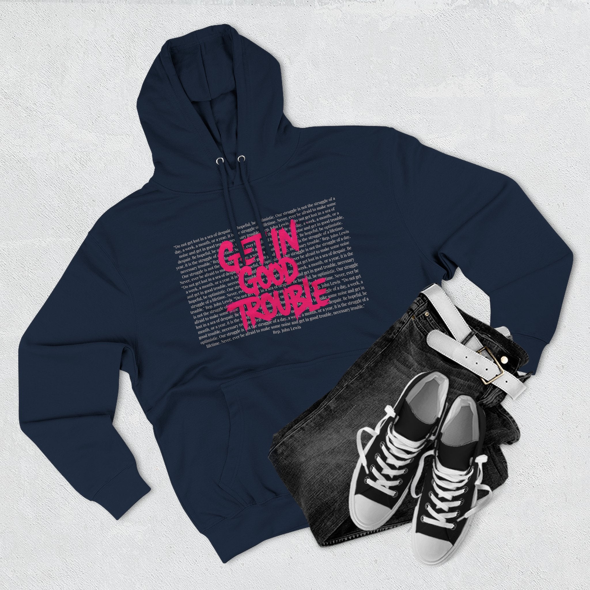 Get In Good Trouble Unisex Hoodie