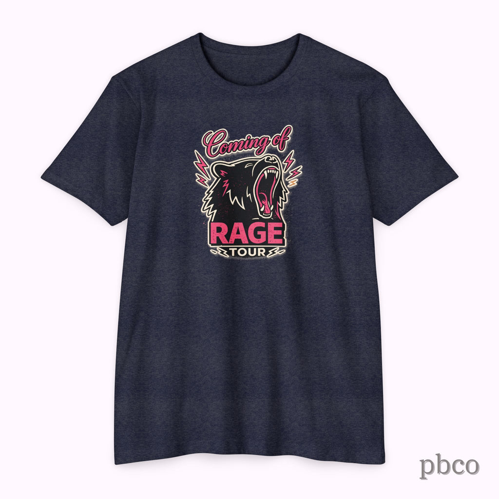 Rage Tour Graphic Unisex Tri-blend T‑Shirt