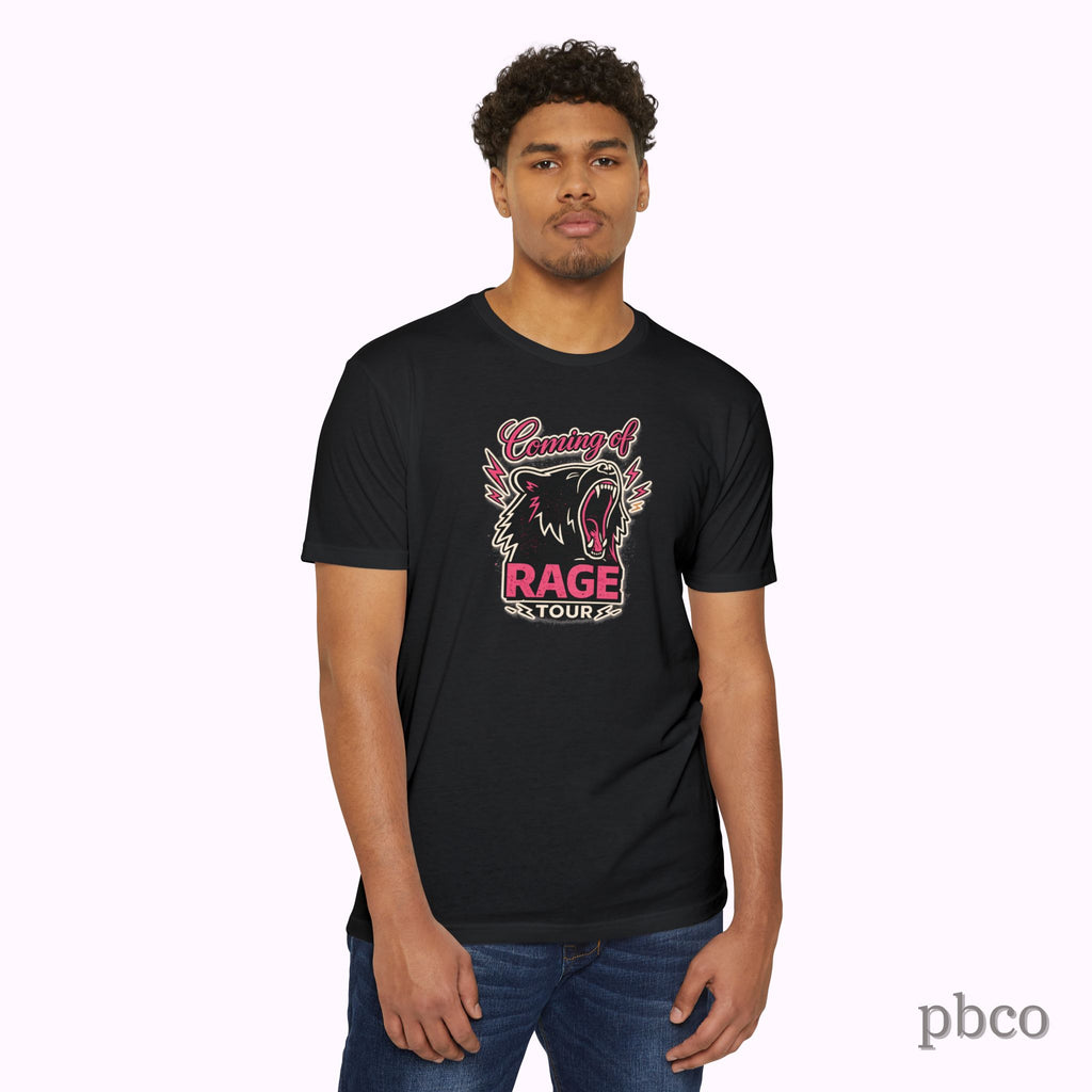 Rage Tour Graphic Unisex Tri-blend T‑Shirt