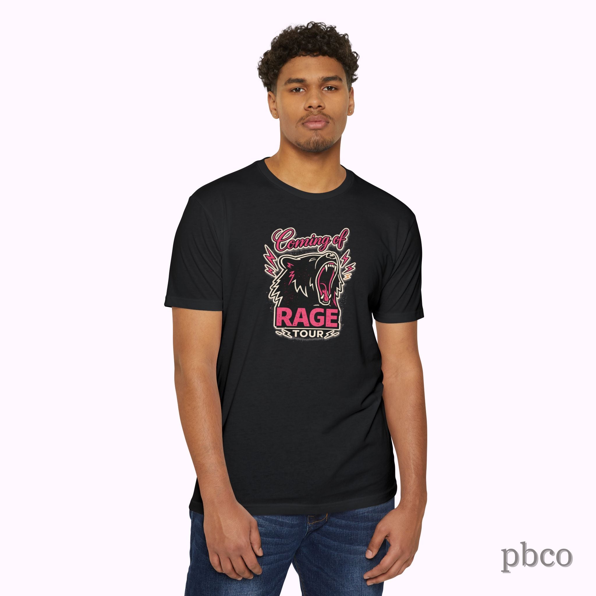 Rage Tour Graphic Unisex Tri-blend T‑Shirt