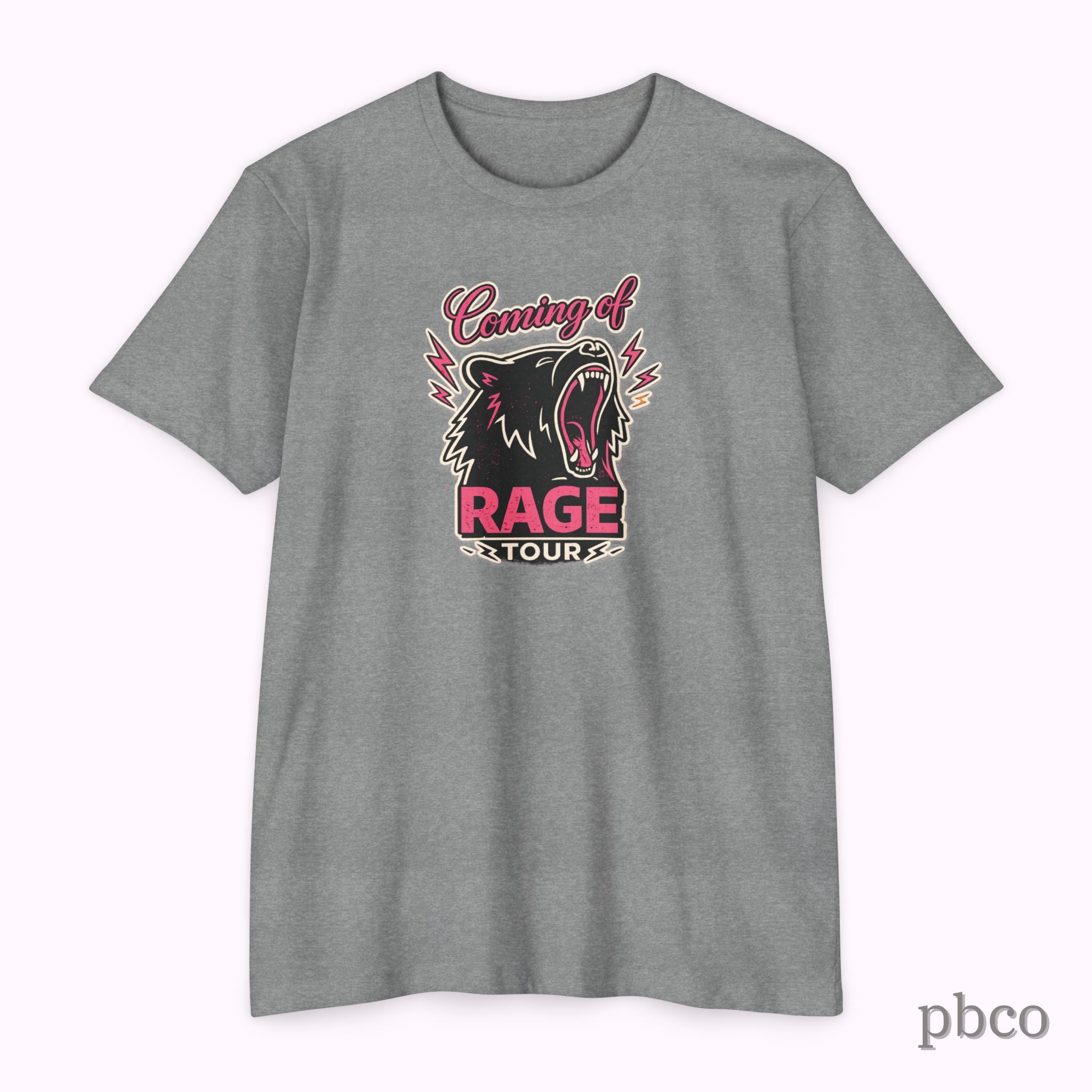 Rage Tour Graphic Unisex Tri-blend T‑Shirt