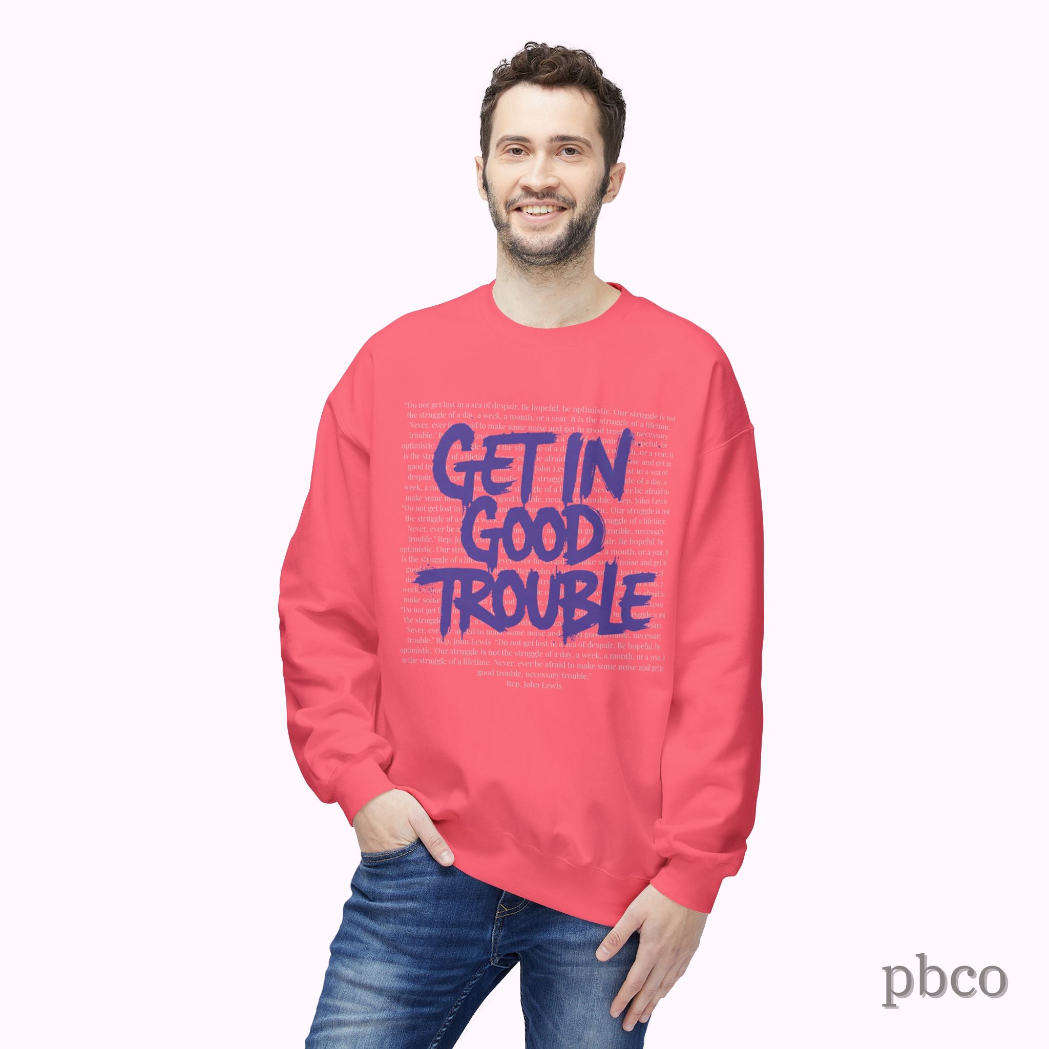Get In Good Trouble Crewneck Sweatshirt