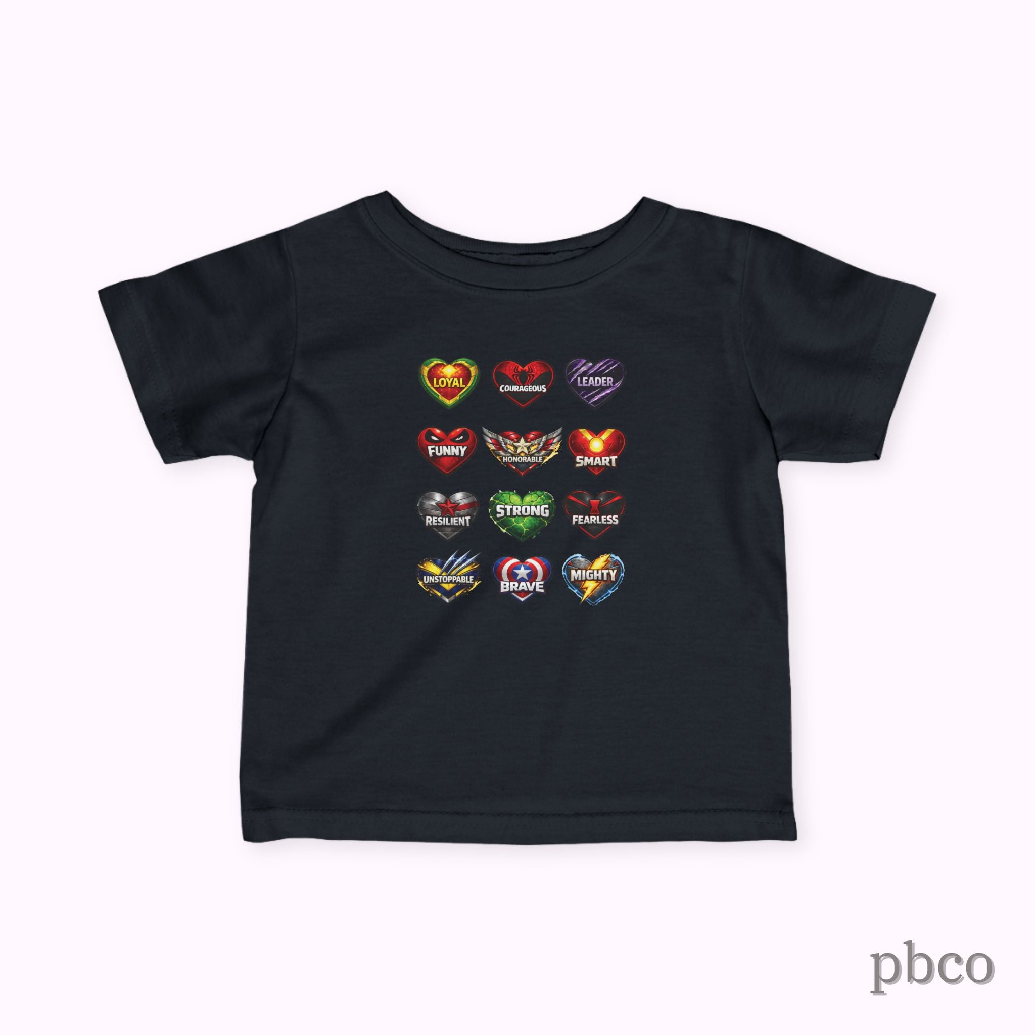 Superhero Love Toddler Tee