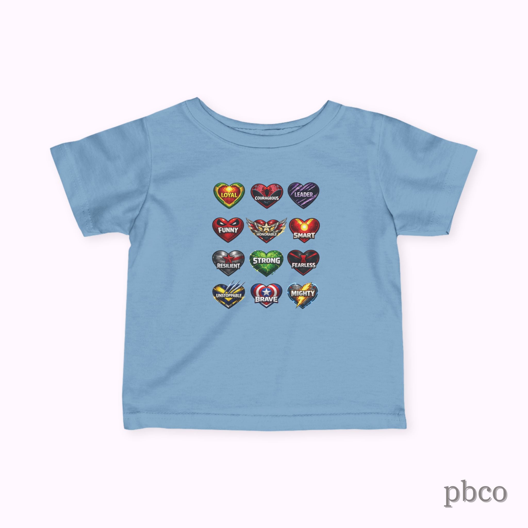 Superhero Love Toddler Tee