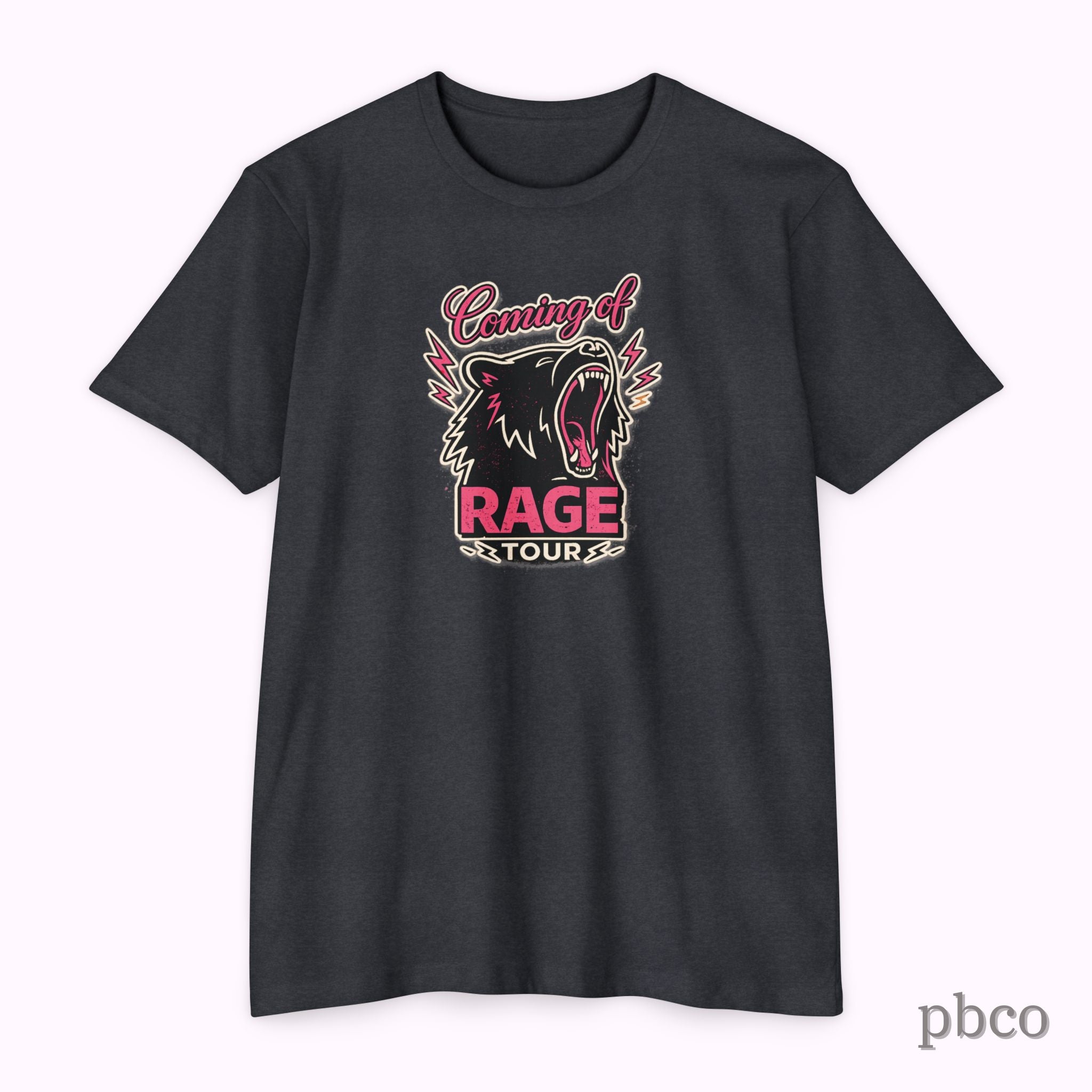Rage Tour Graphic Unisex Tri-blend T‑Shirt