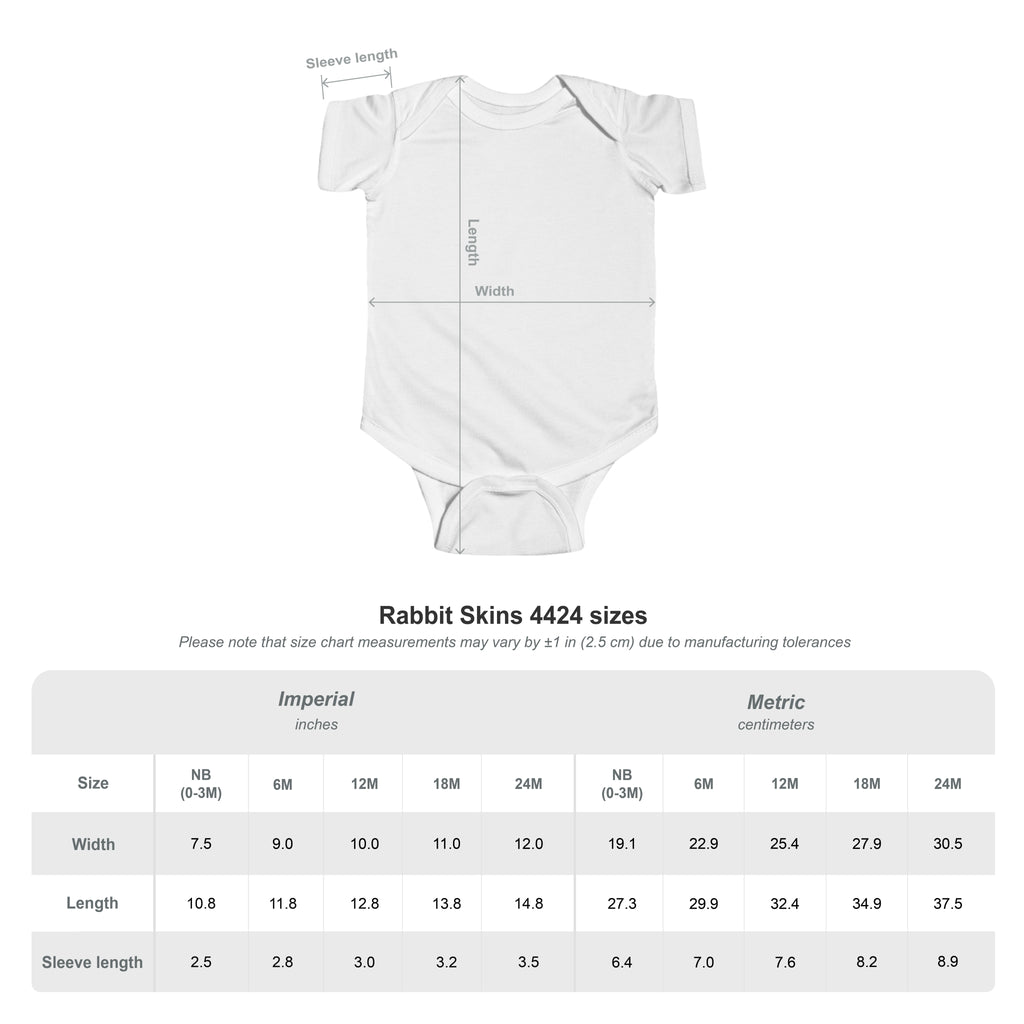 Superhero Love Infant Bodysuit