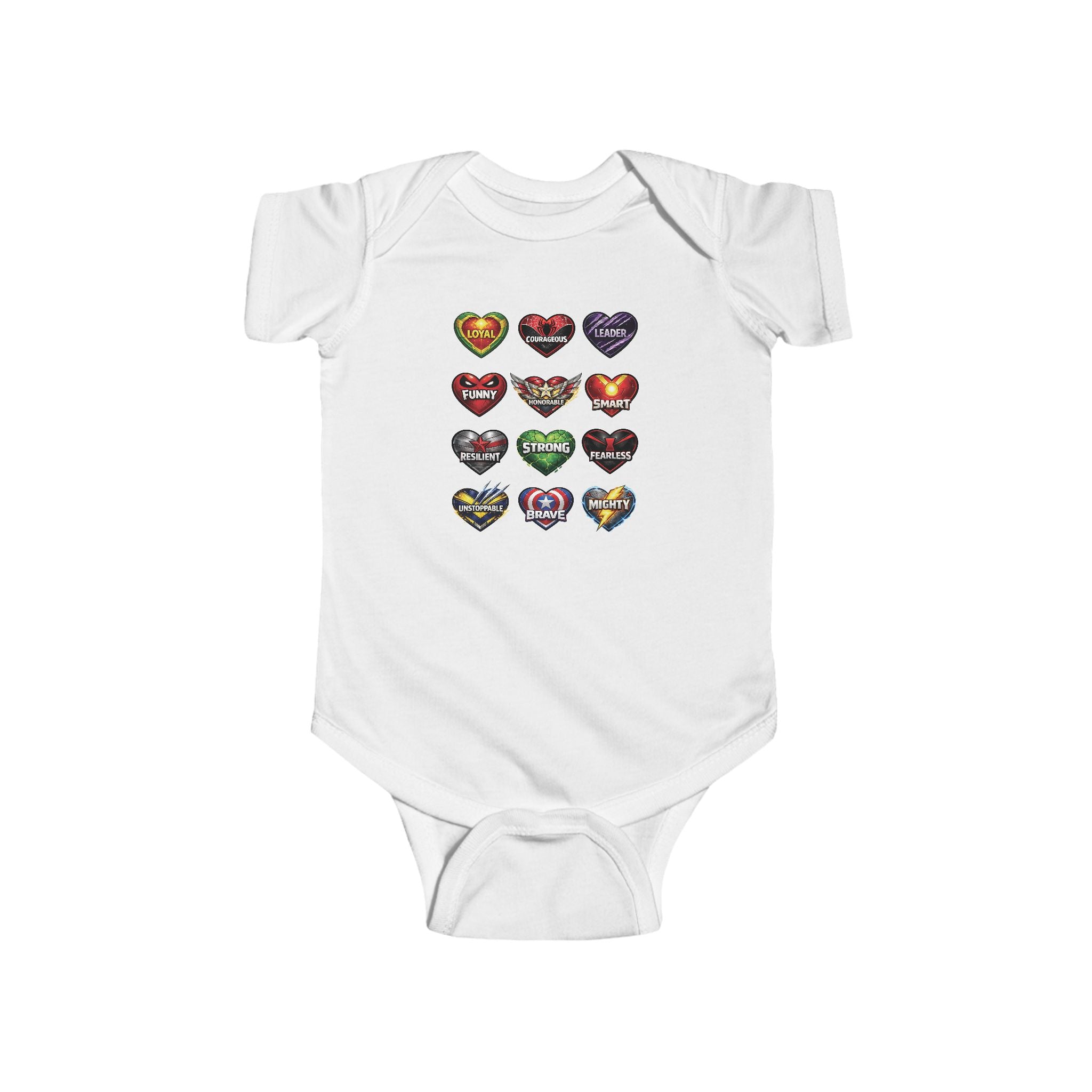 Superhero Love Infant Bodysuit