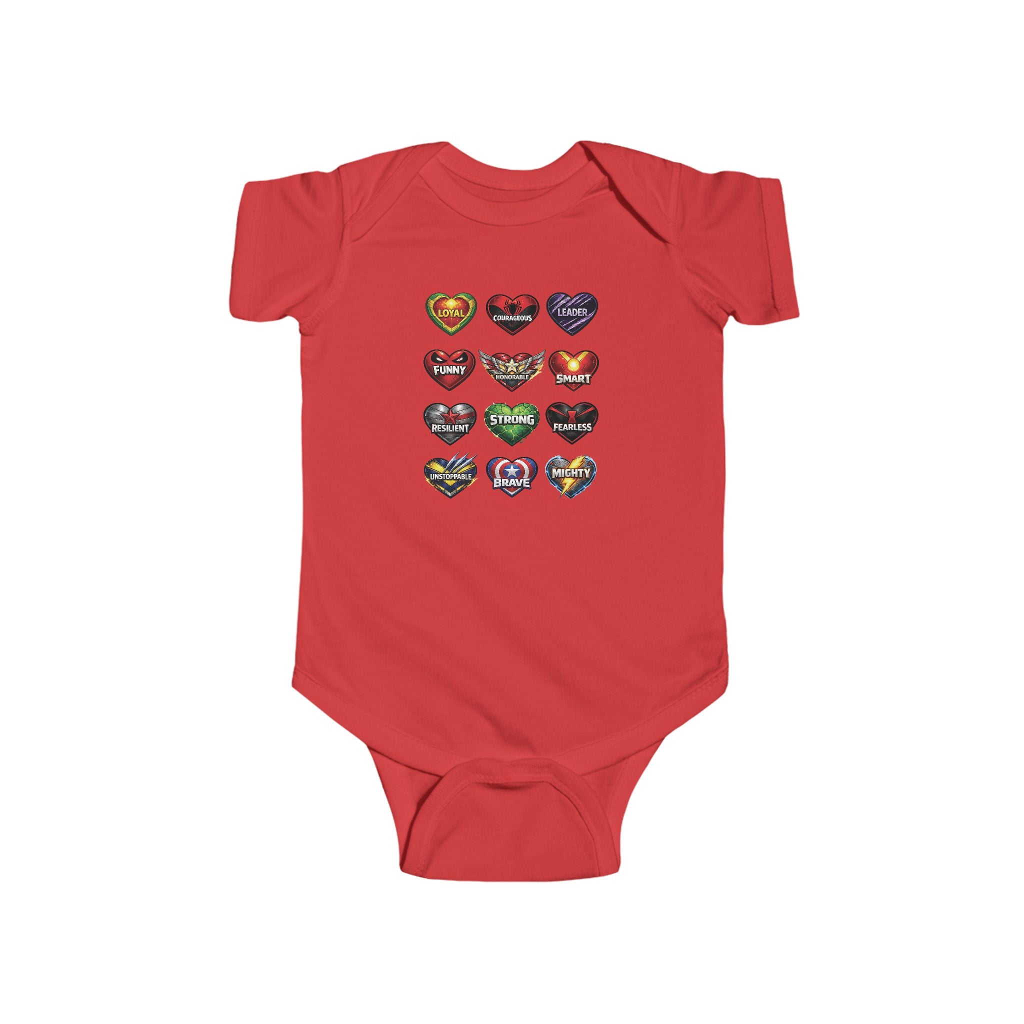 Superhero Love Infant Bodysuit