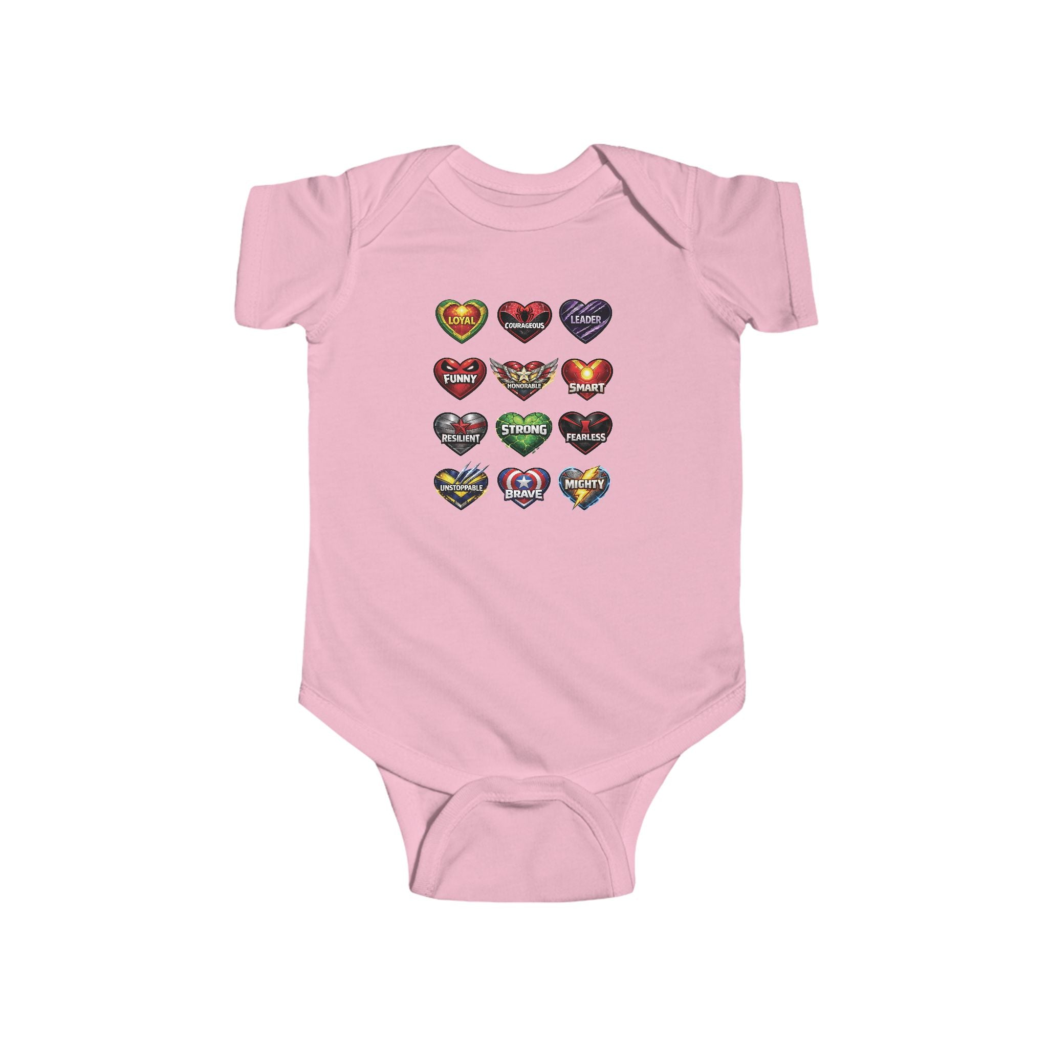 Superhero Love Infant Bodysuit