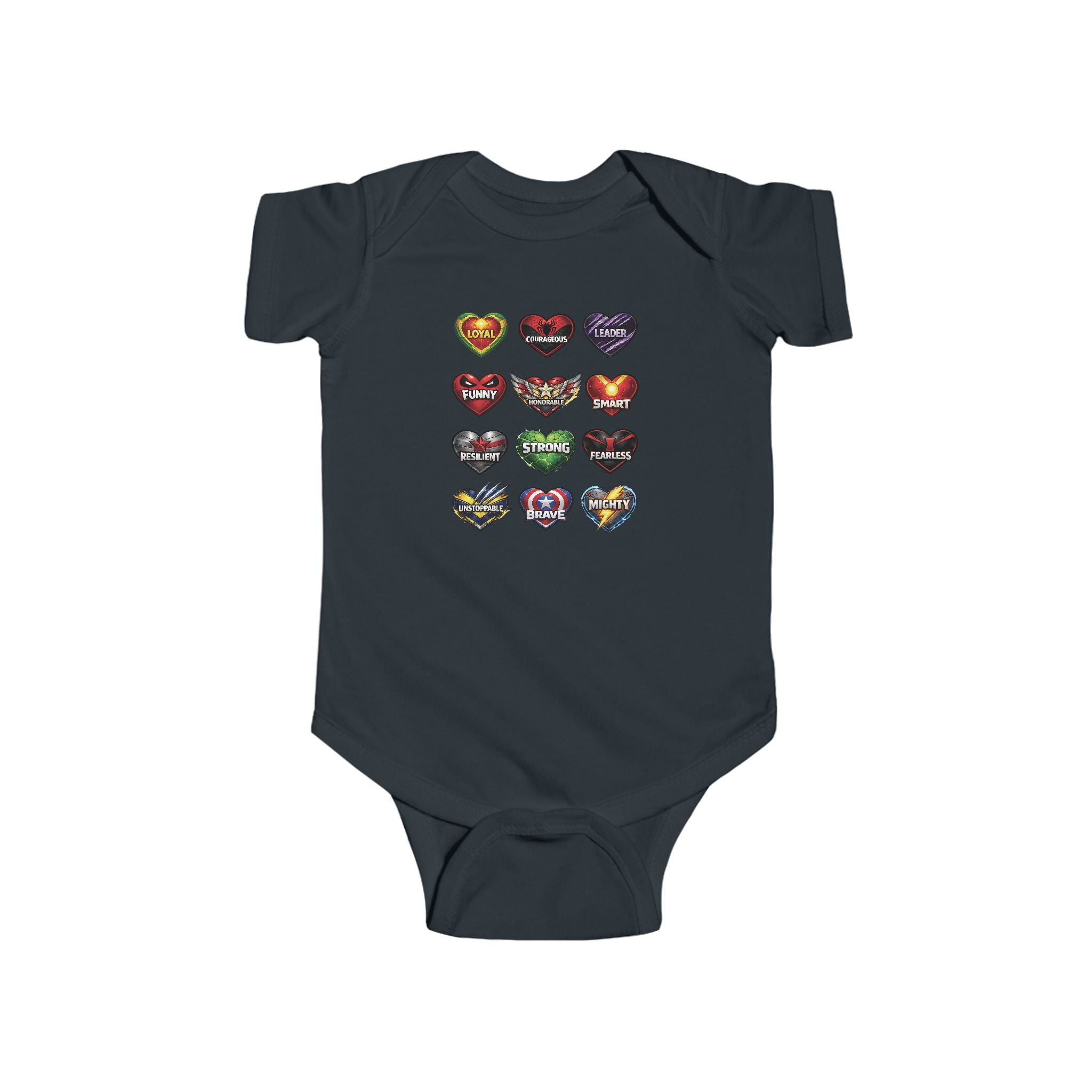 Superhero Love Infant Bodysuit