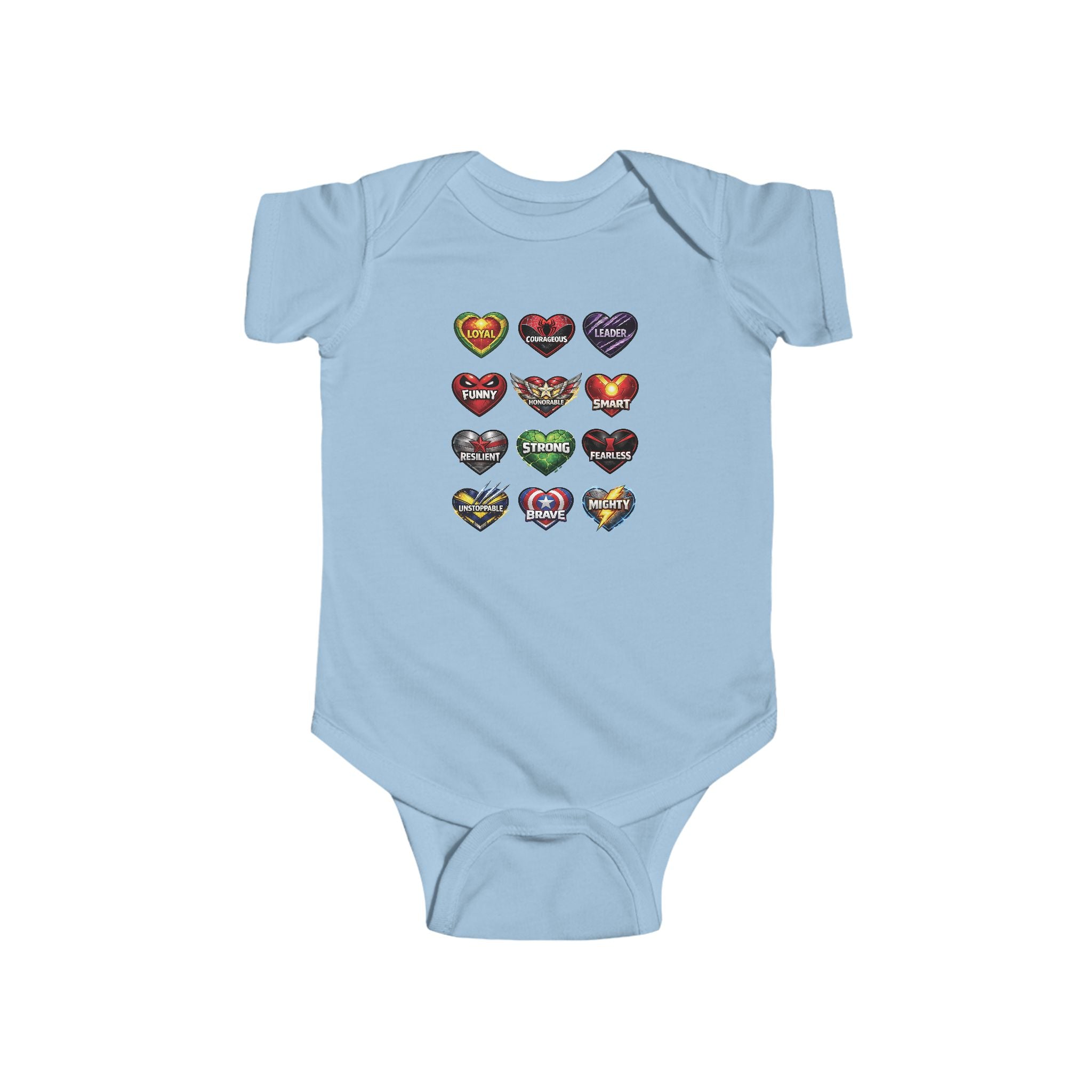 Superhero Love Infant Bodysuit