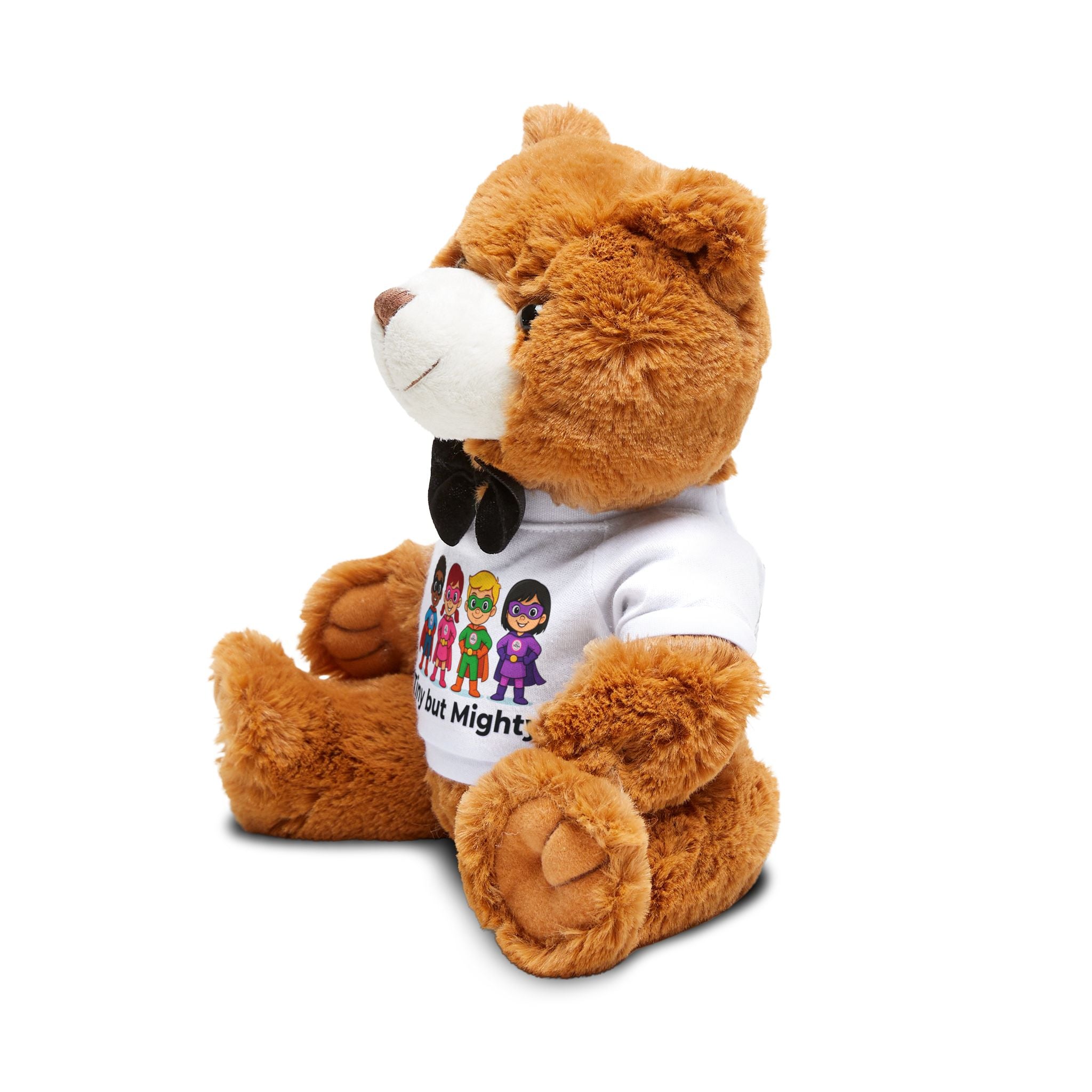 Plush Teddy Bear for 'Tiny but Mighty' Super Kids