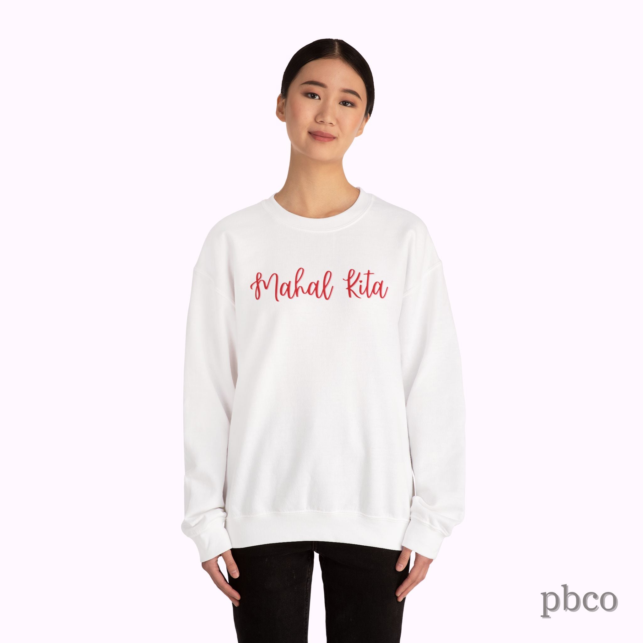 Mahal Kita Crewneck Sweatshirt