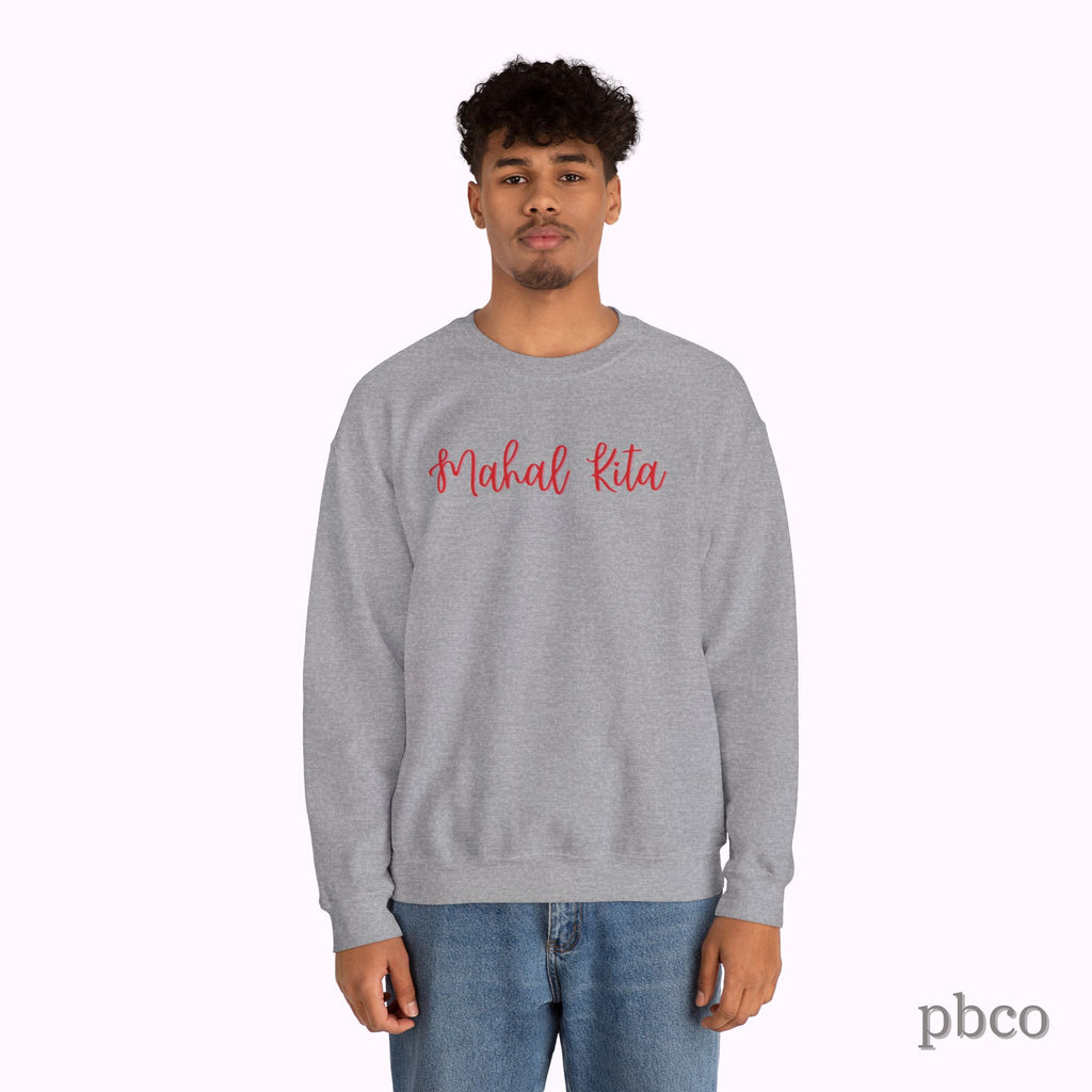 Mahal Kita Crewneck Sweatshirt