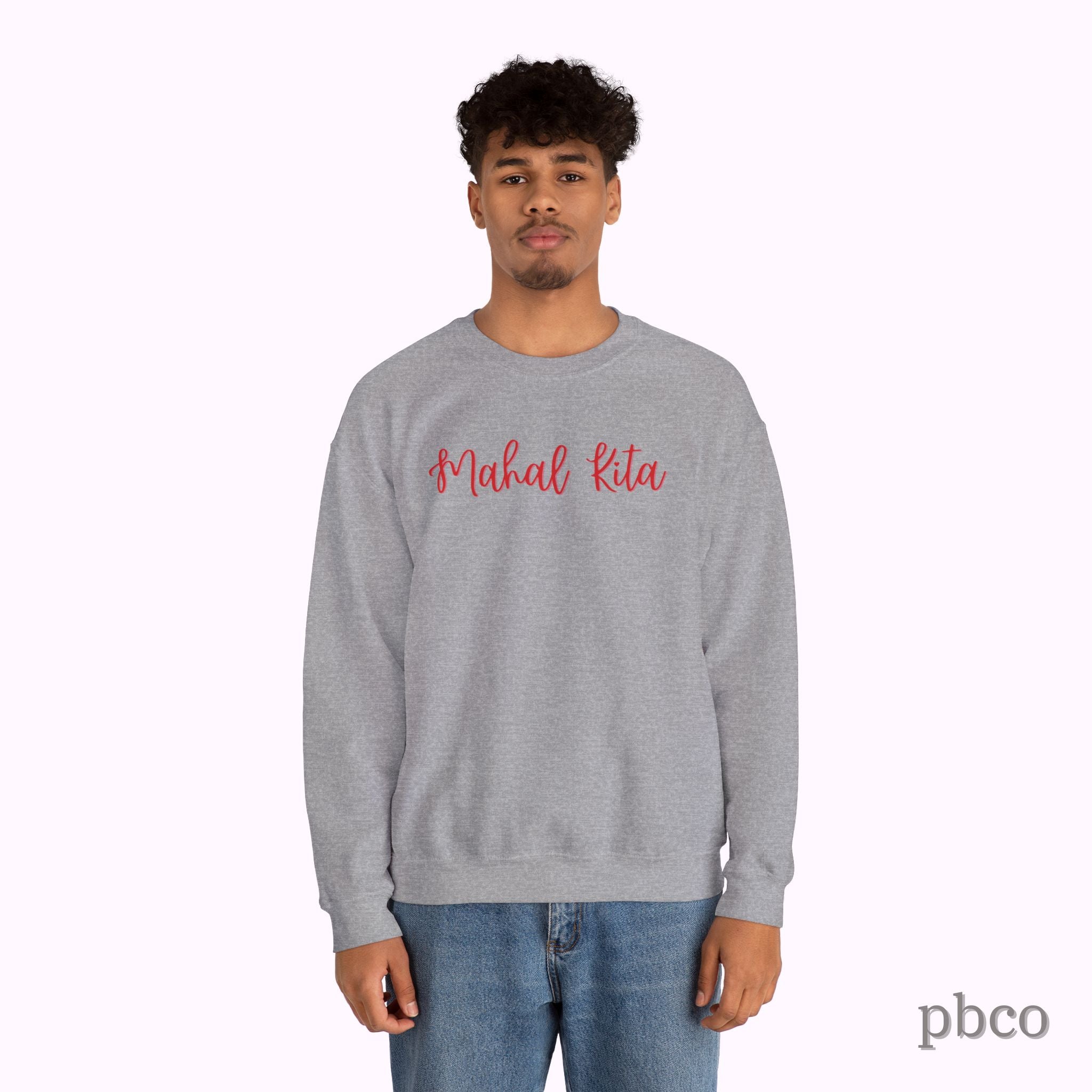 Mahal Kita Crewneck Sweatshirt