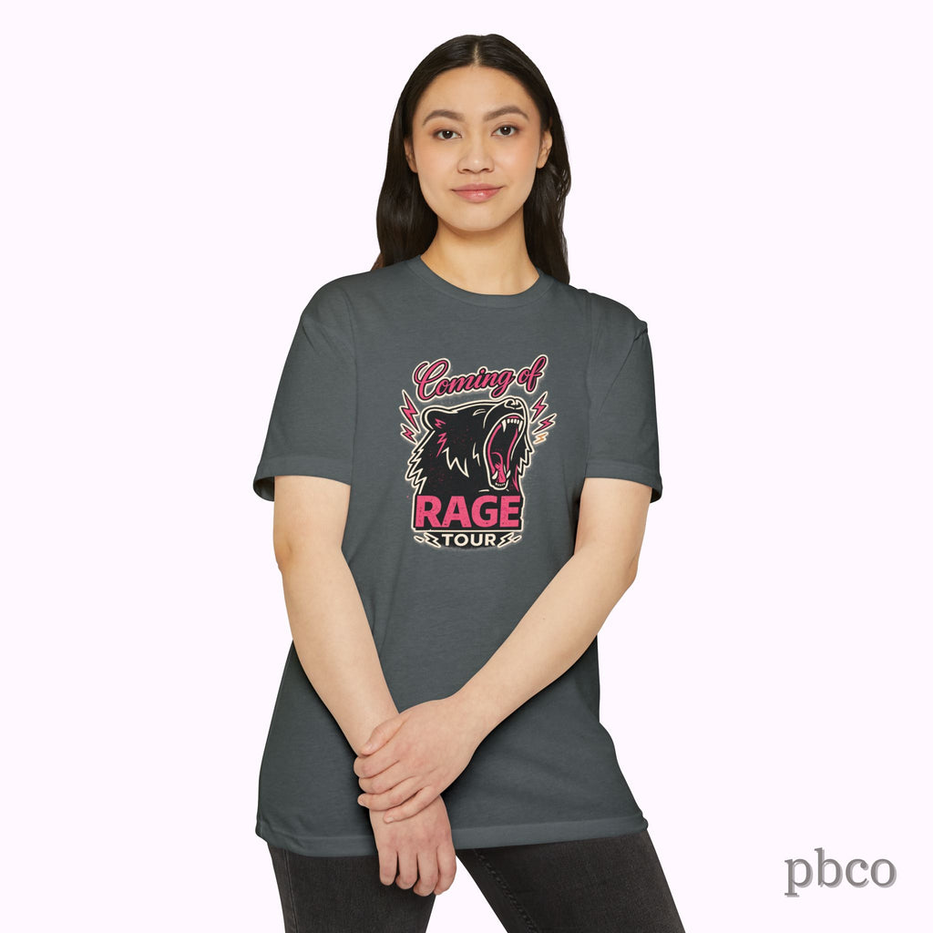 Rage Tour Graphic Unisex Tri-blend T‑Shirt