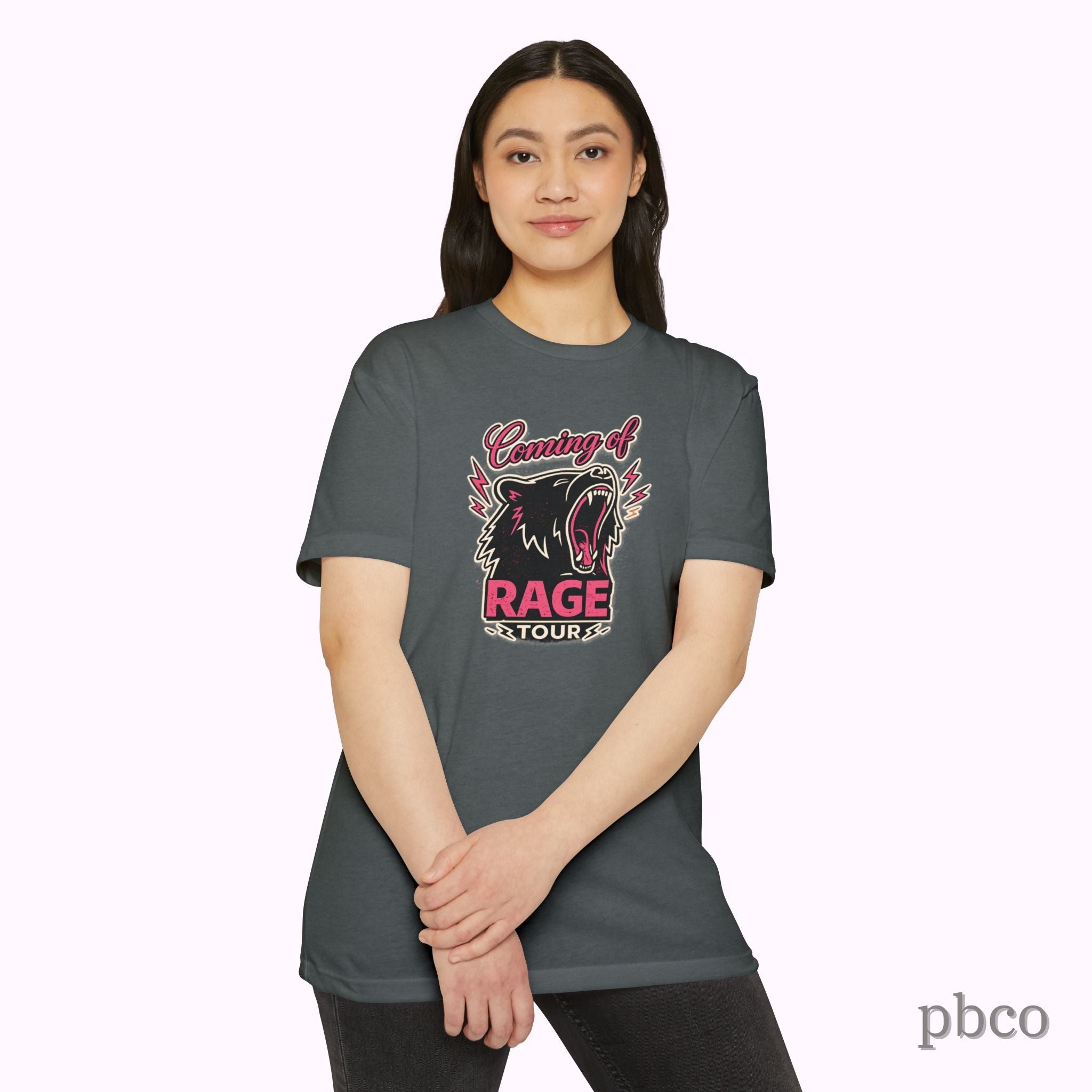 Rage Tour Graphic Unisex Tri-blend T‑Shirt