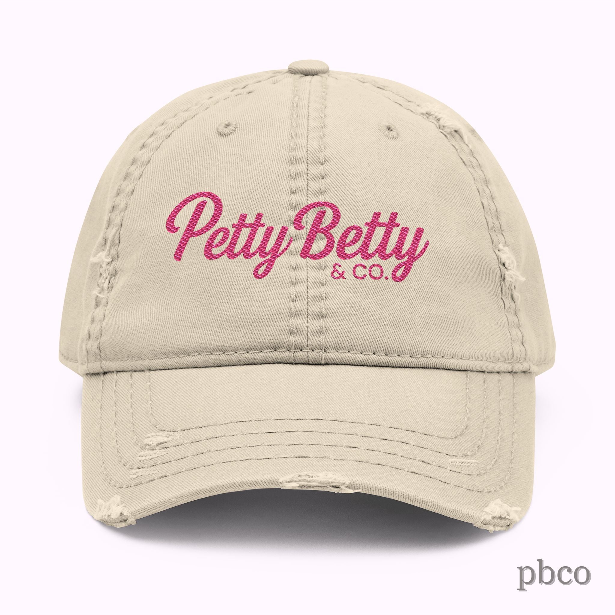 Petty Betty & Co. Distressed Hat