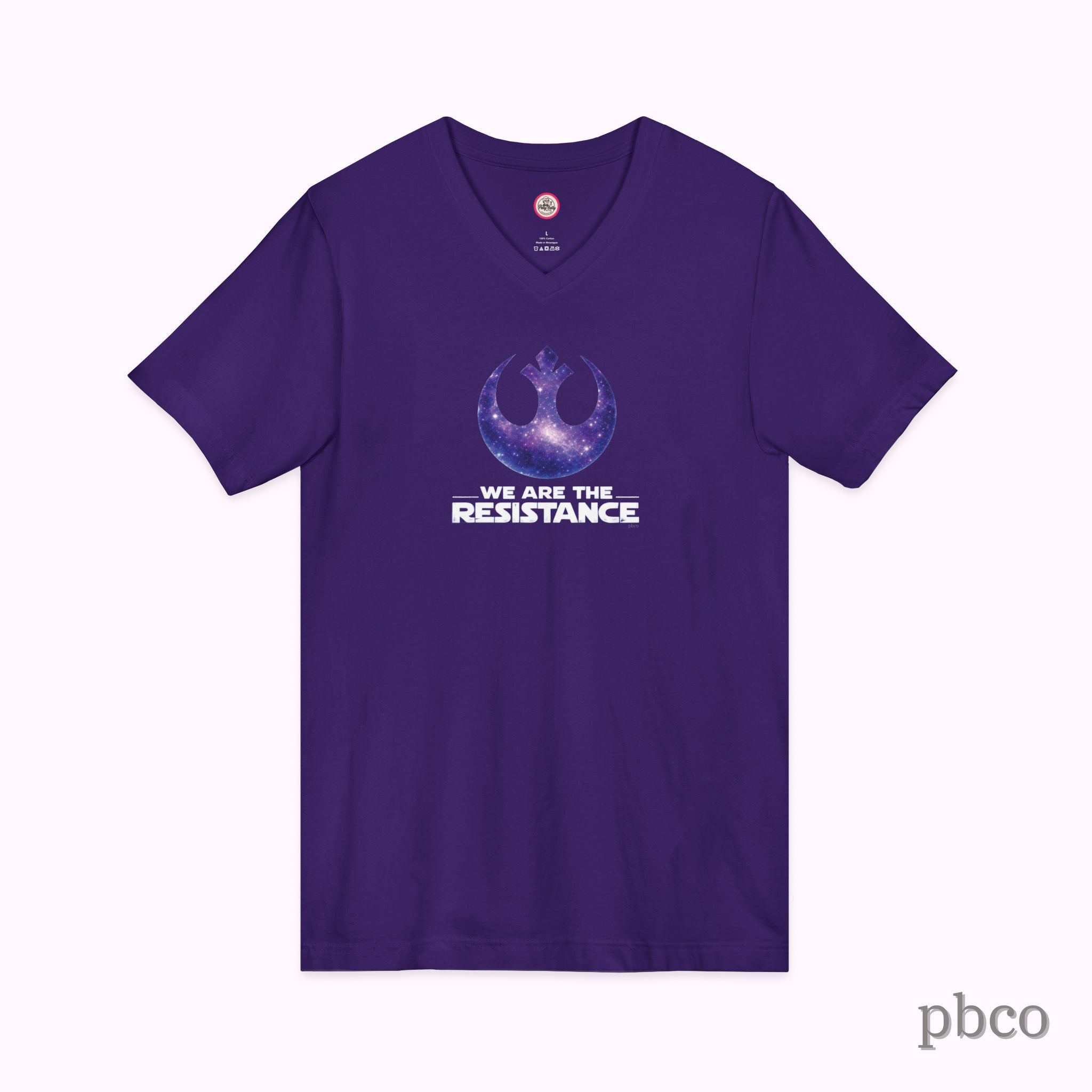 We Are The Resistance V-neck Tee