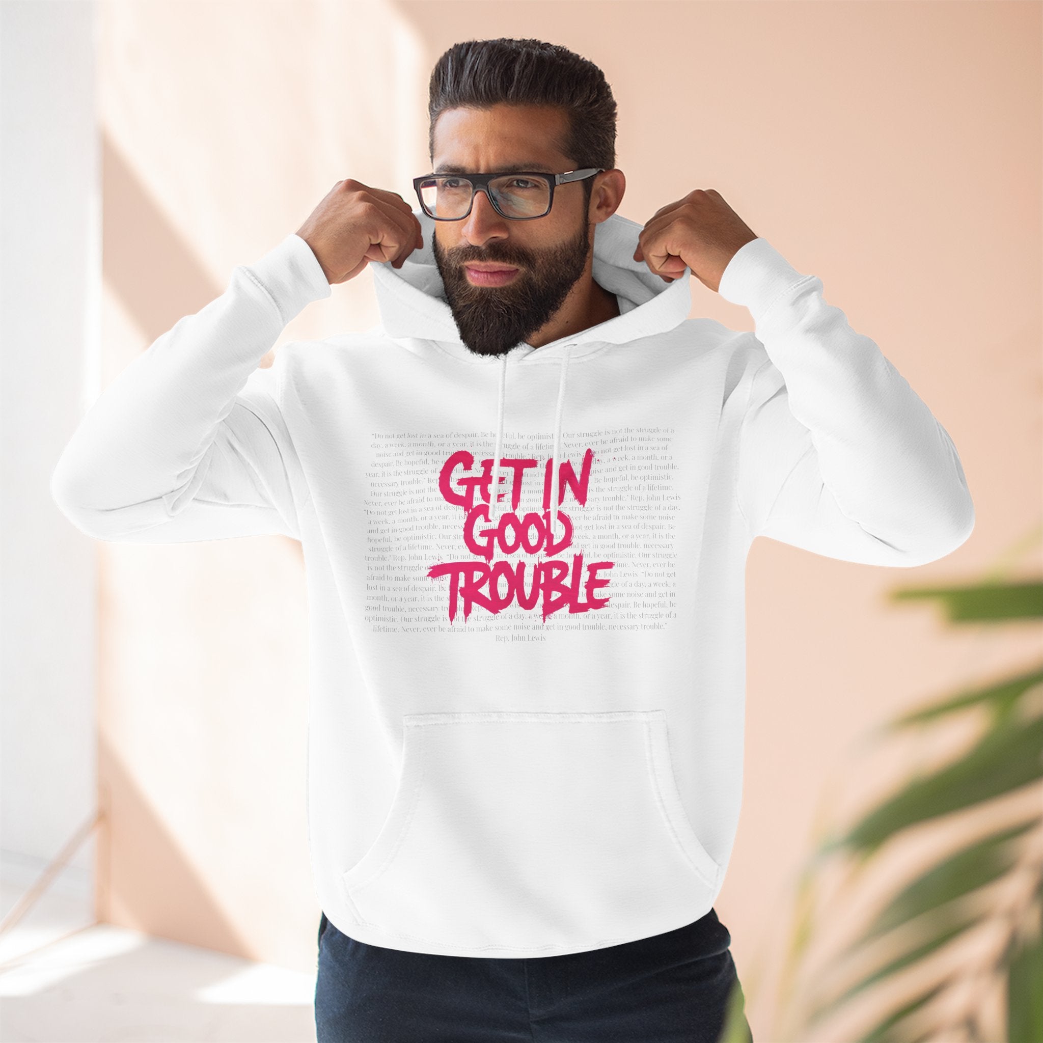 Get In Good Trouble Unisex Hoodie