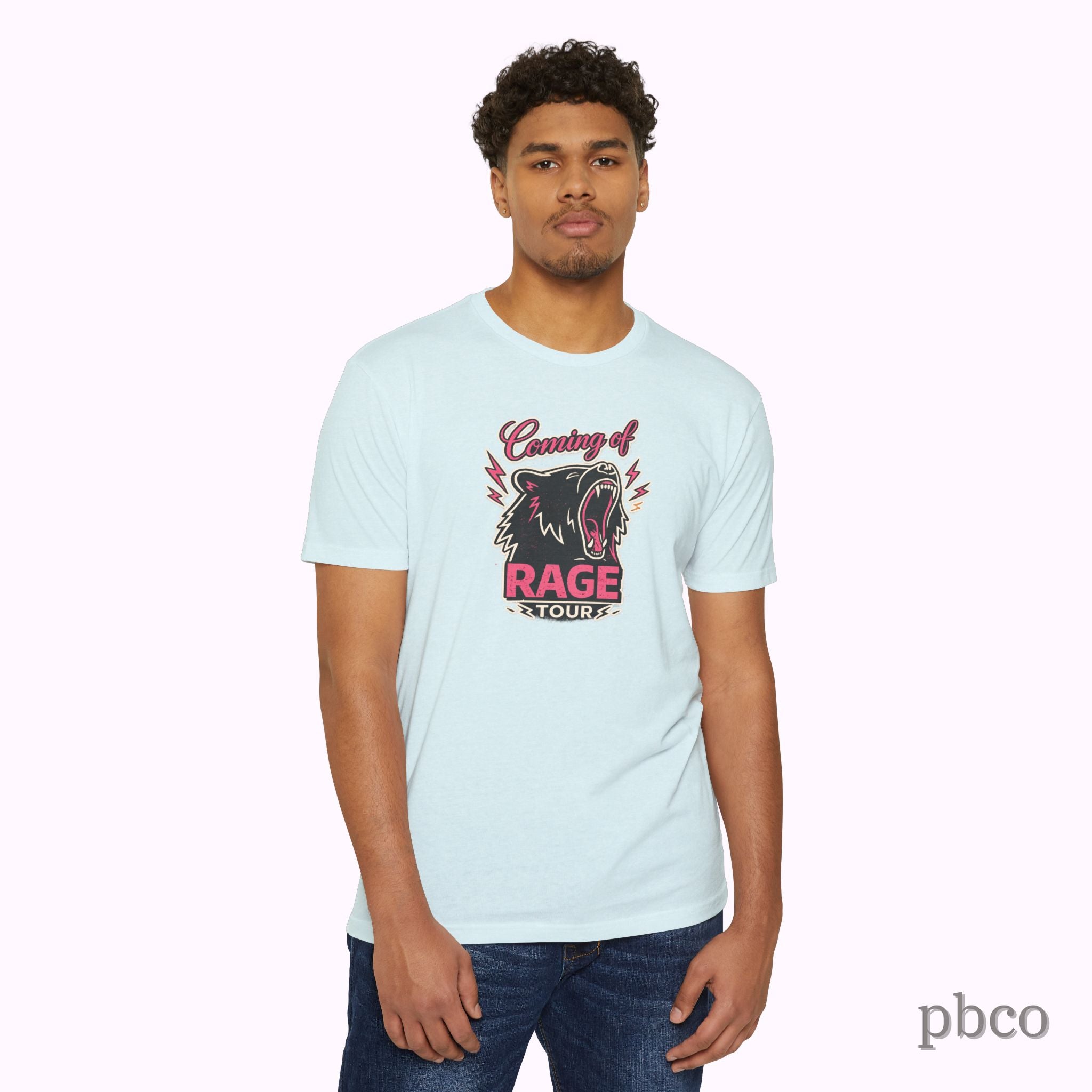 Rage Tour Graphic Unisex Tri-blend T‑Shirt