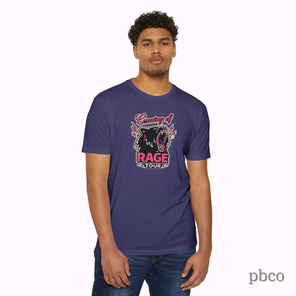Rage Tour Graphic Unisex Tri-blend T‑Shirt