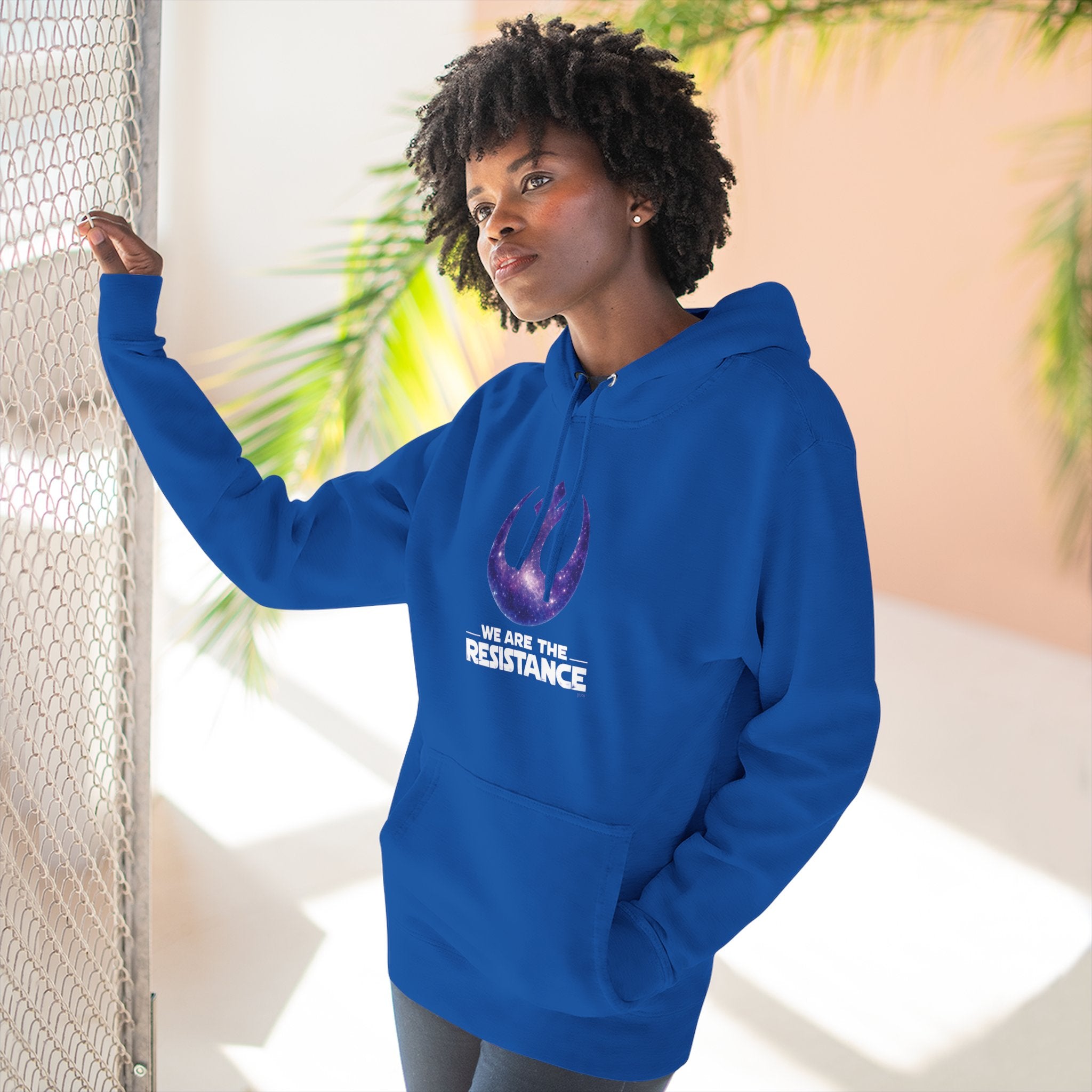 We Are The Resistance Fleece Hoodie