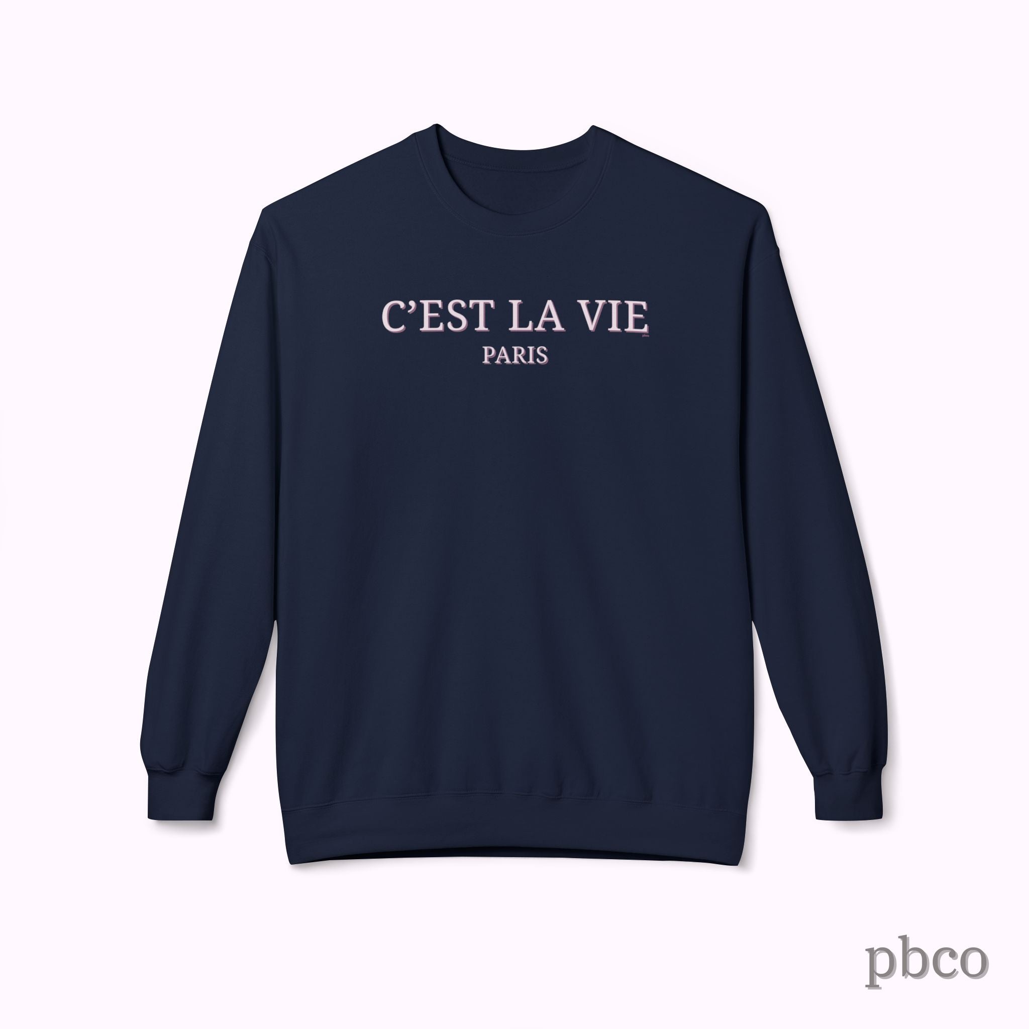 C'est La Vie Paris Crewneck Sweatshirt