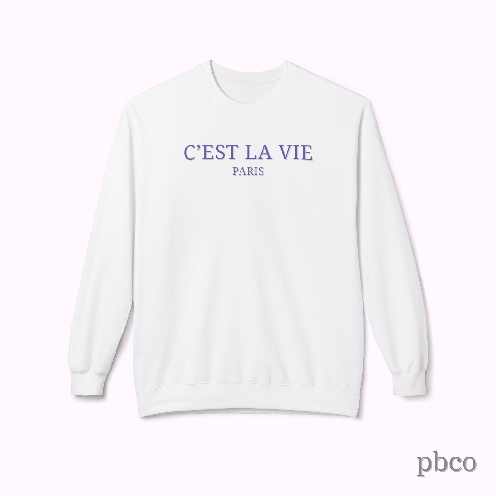 C'est La Vie Paris Crewneck Sweatshirt