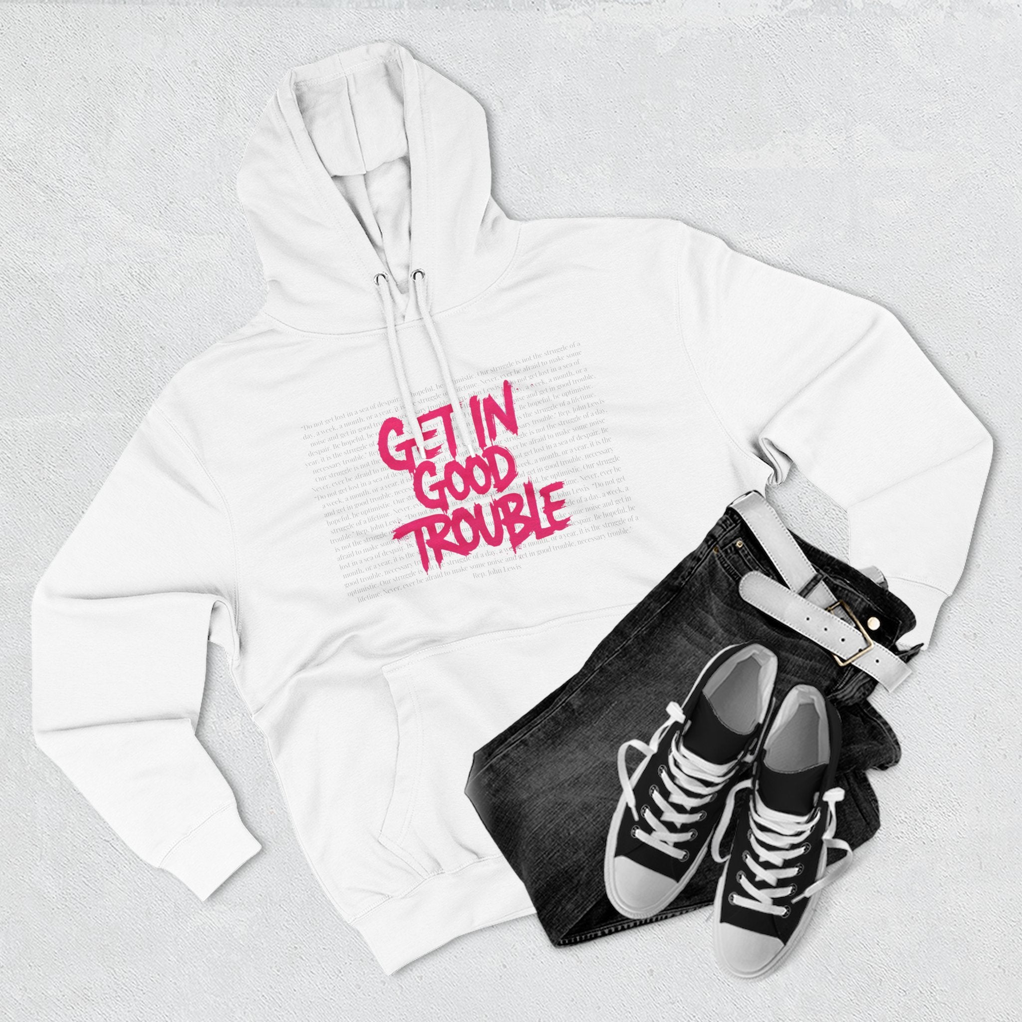Get In Good Trouble Unisex Hoodie