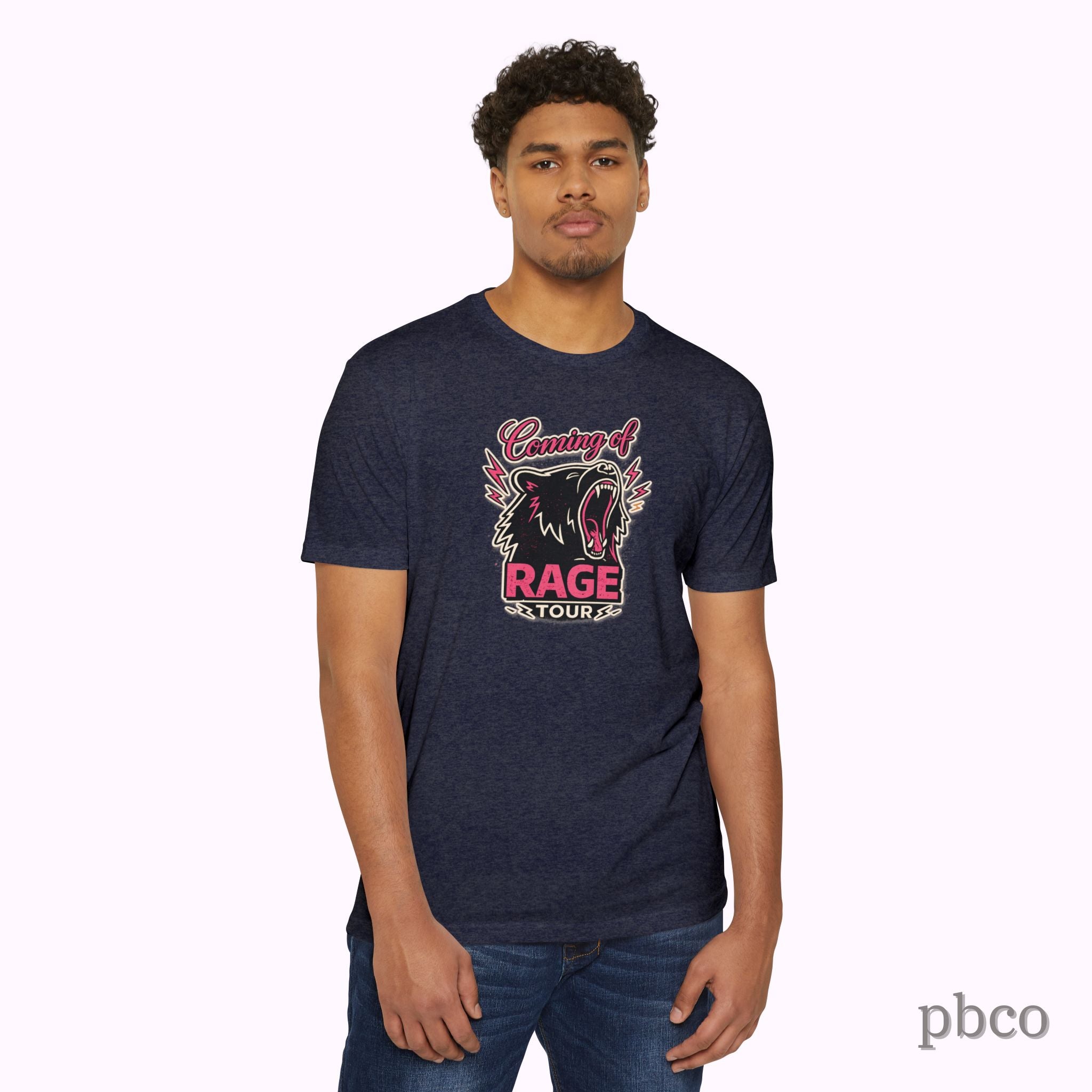 Rage Tour Graphic Unisex Tri-blend T‑Shirt