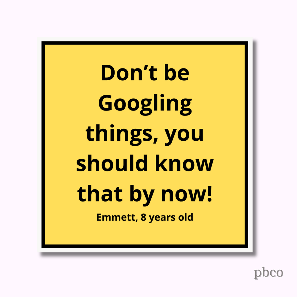 Emmett's Life Advice