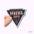Hilarious Humanitarian - Born In The 1900's Sticker
