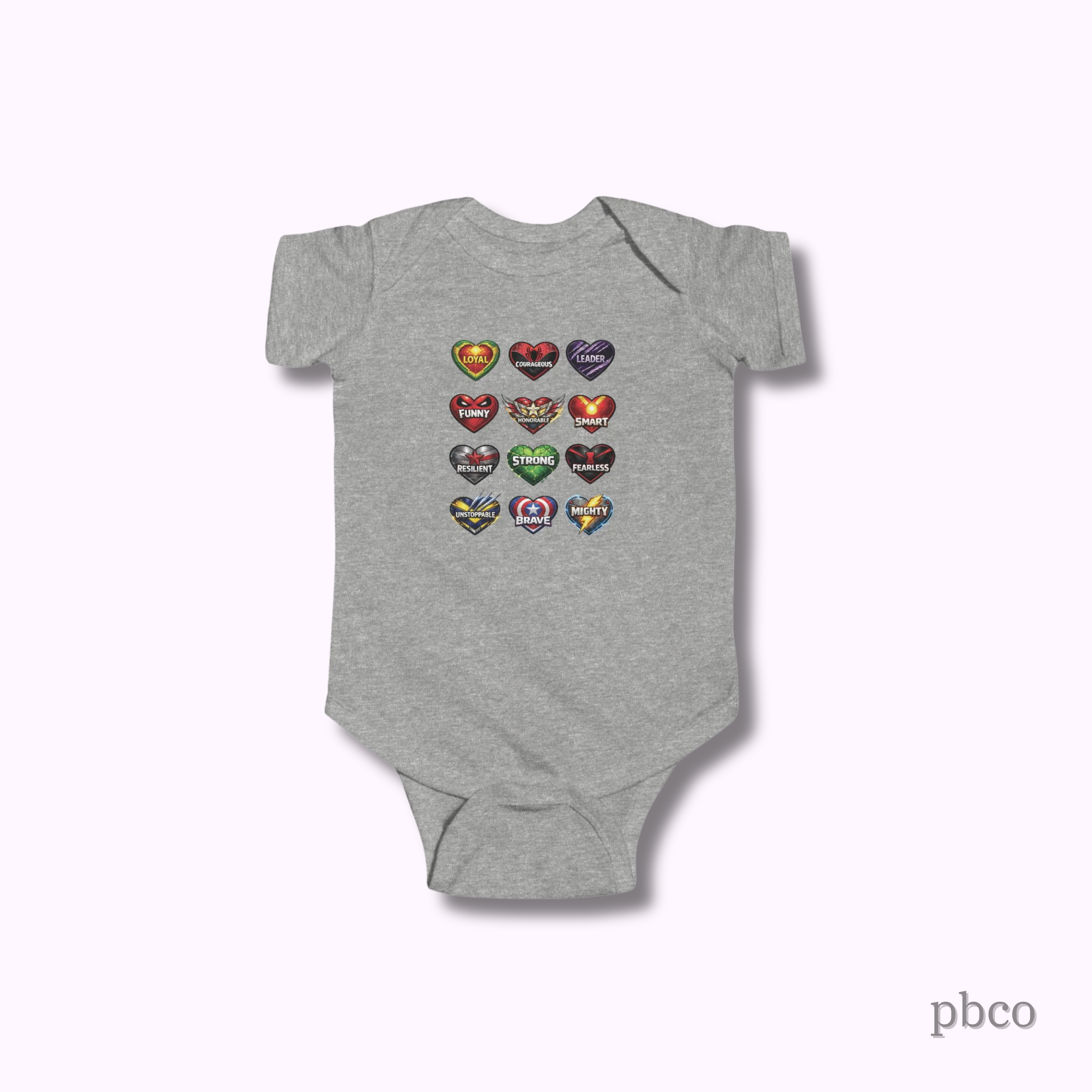 Superhero Love Infant Bodysuit