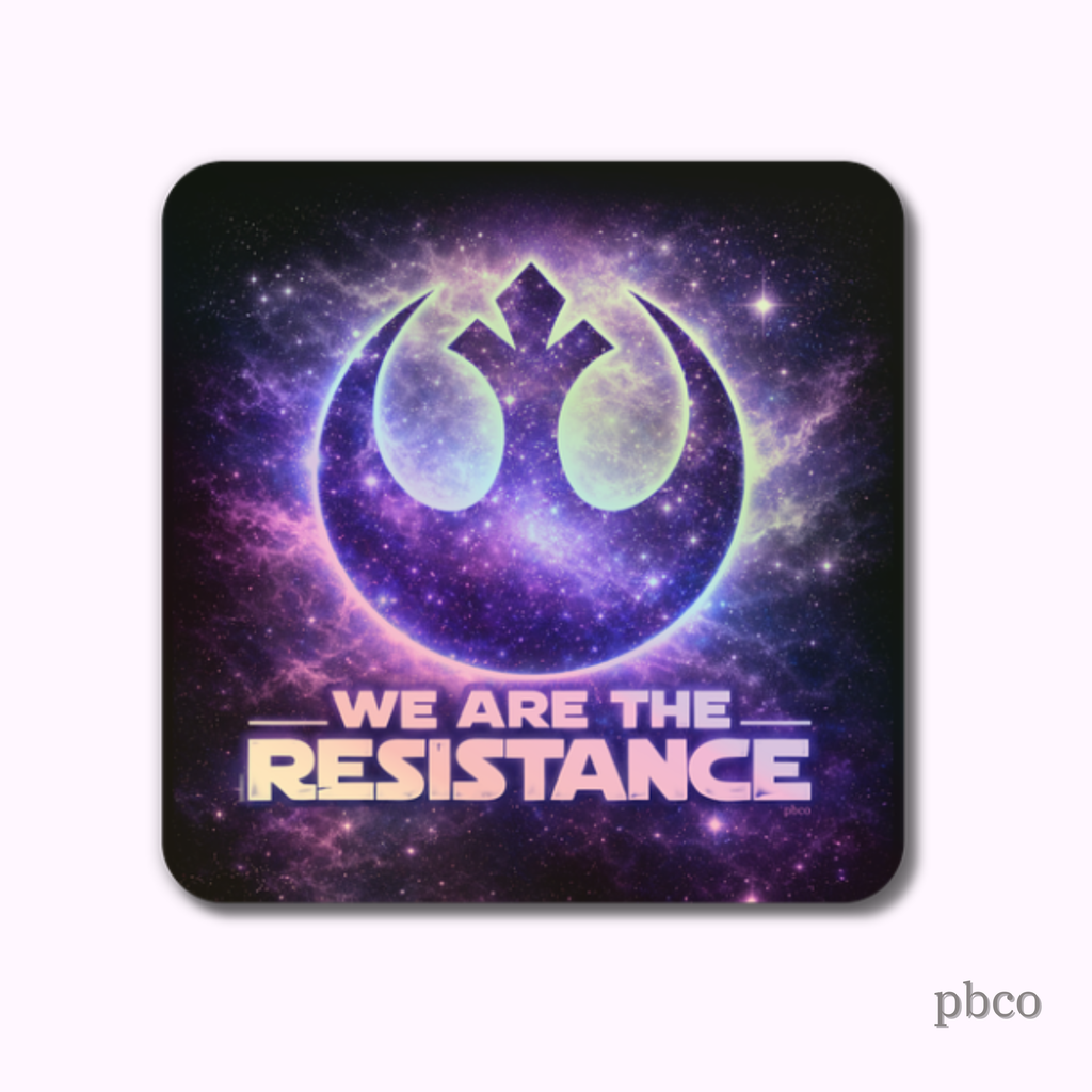 We Are The Resistance Holographic Sticker