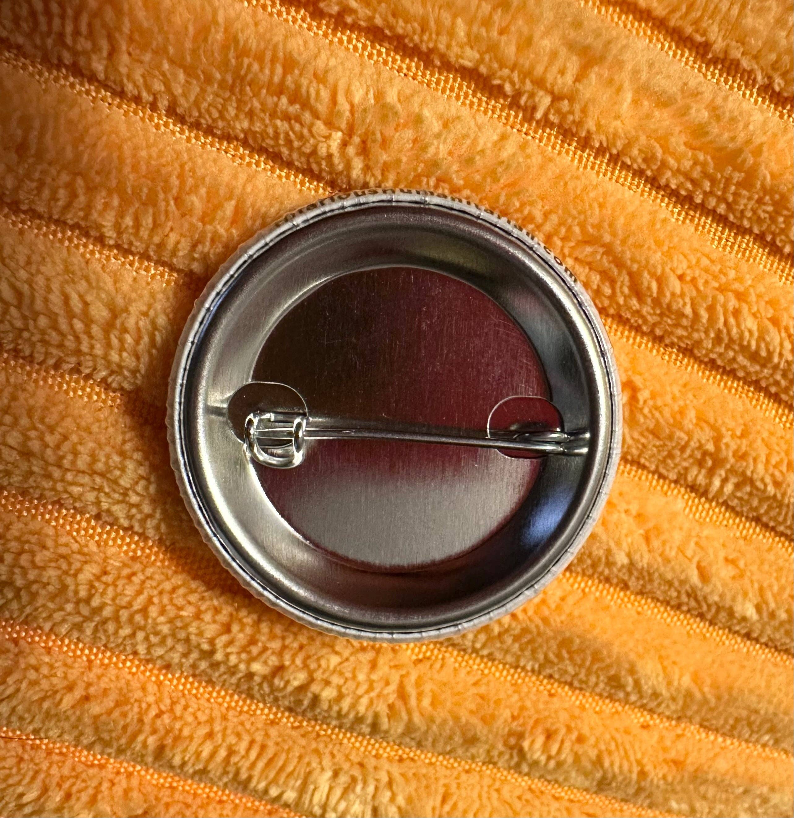 Hilarious Humanitarian - Radicalized By Basic Decency Button